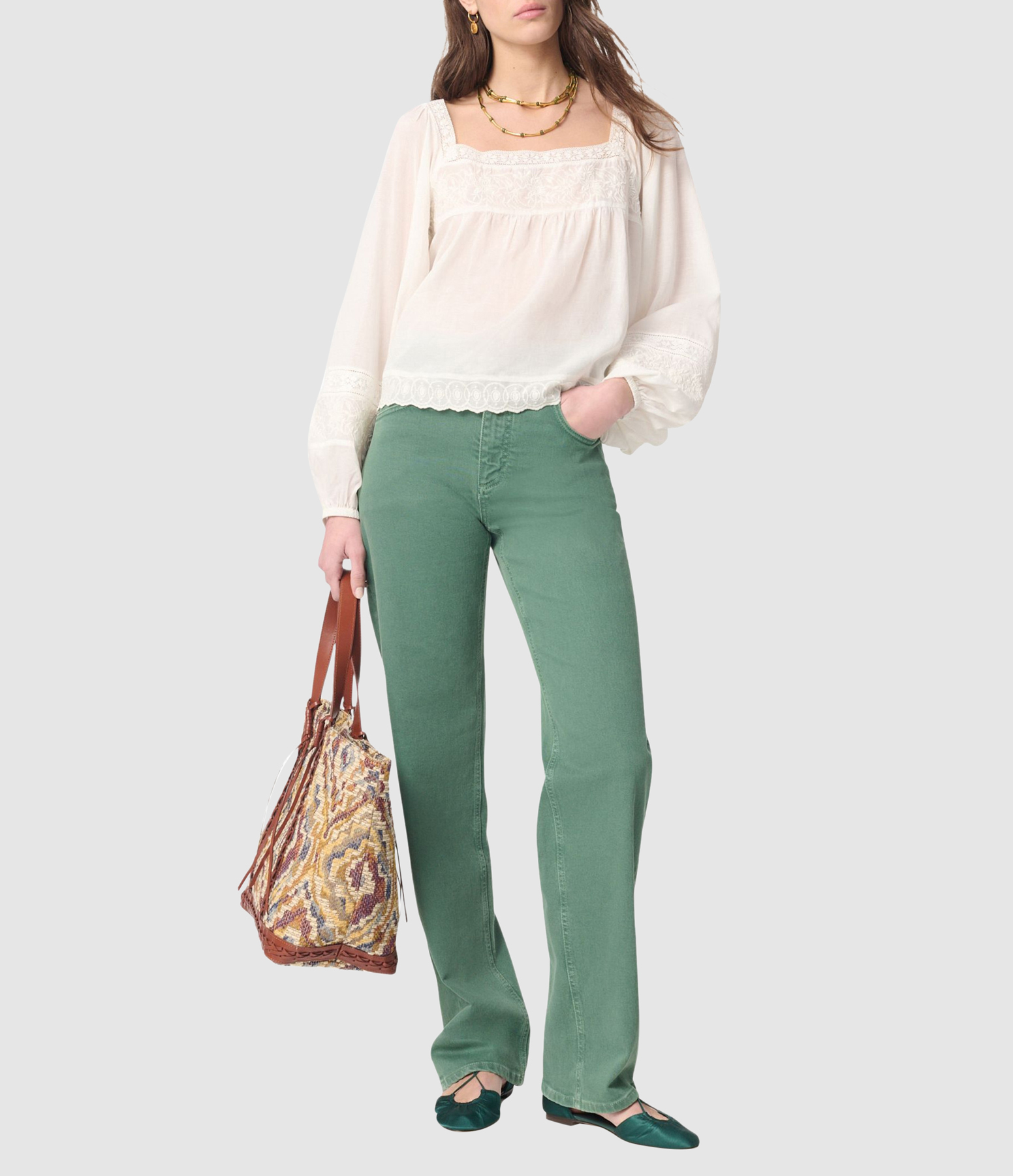 Giovanna White Blouse