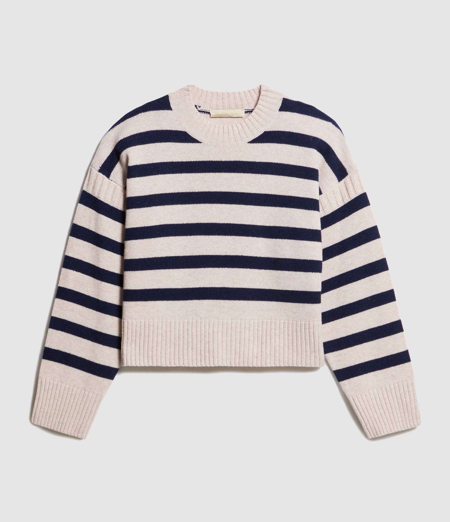 Esther Jumper – Ecru / Navy