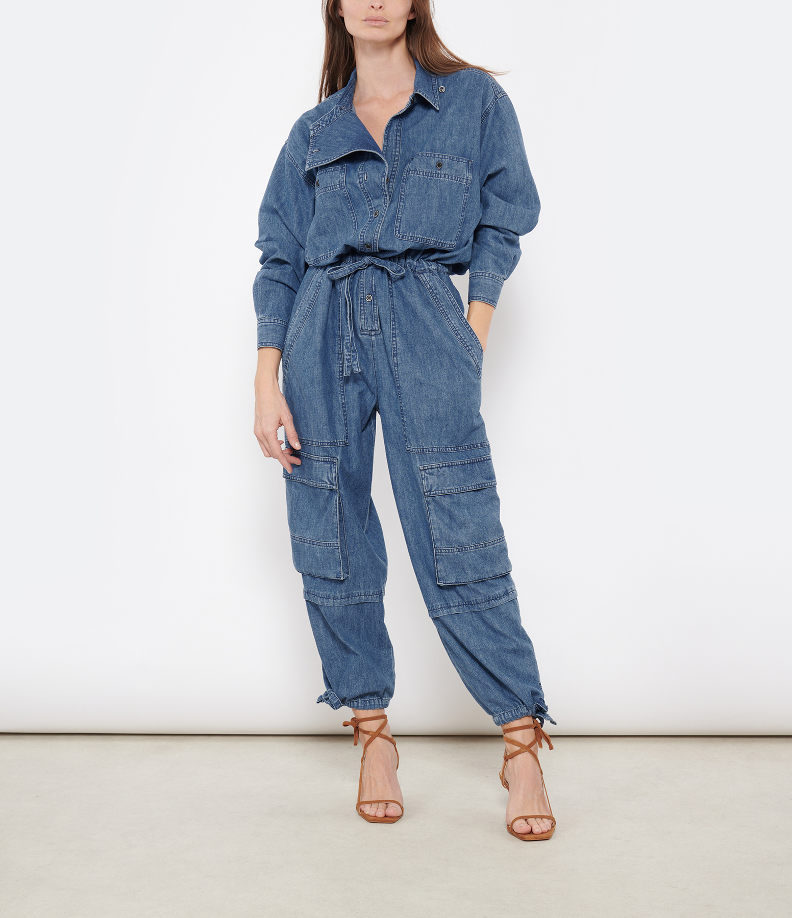 Idany Blue Jumpsuit
