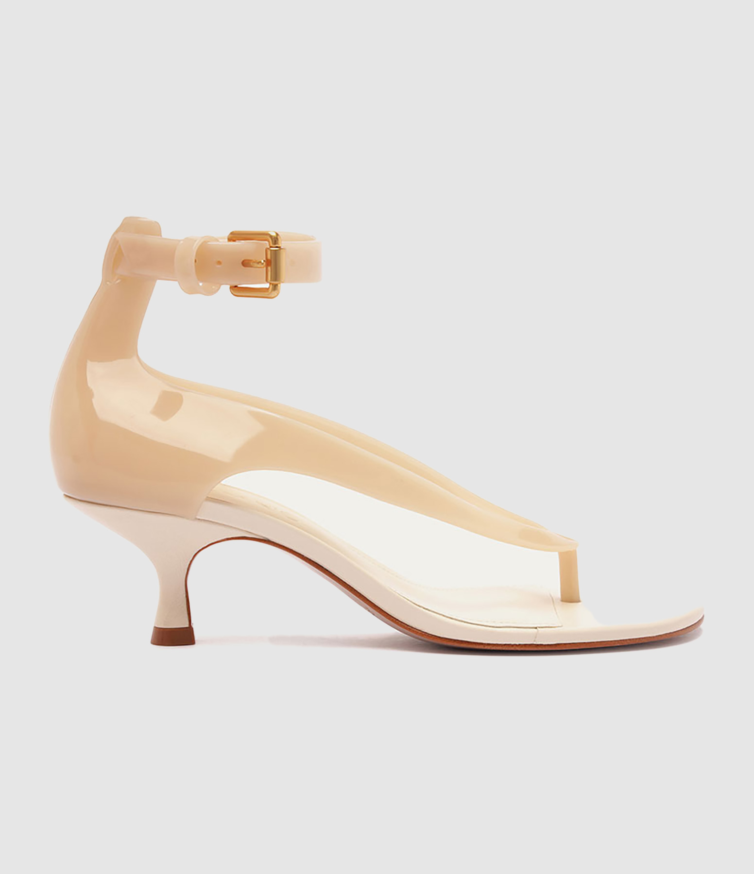 Ivory Jelly Kitten Sandals