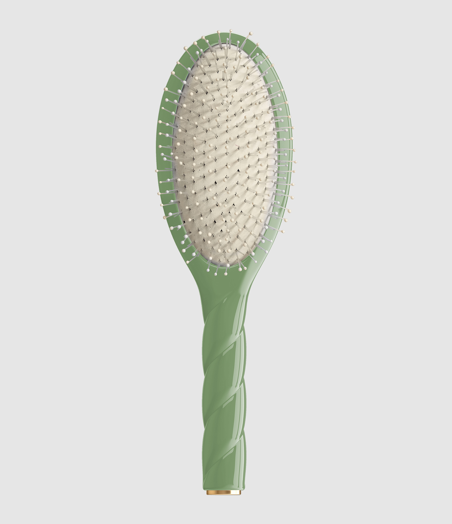 No. 04 La Miracle Vert Almond Detangling & Massaging Brush