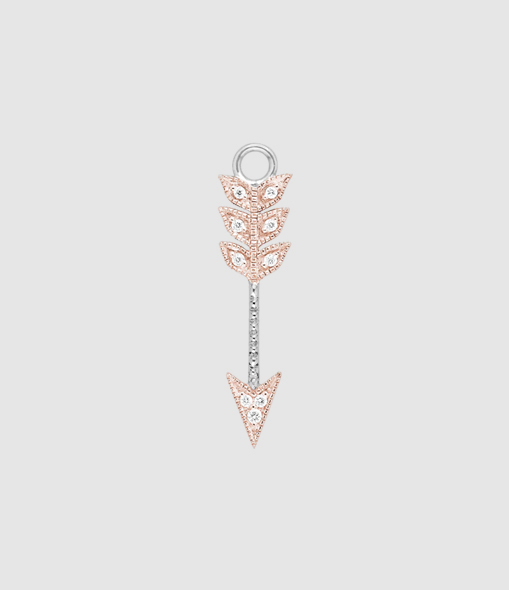 Little Big Man Gold and Diamond Mini Charm