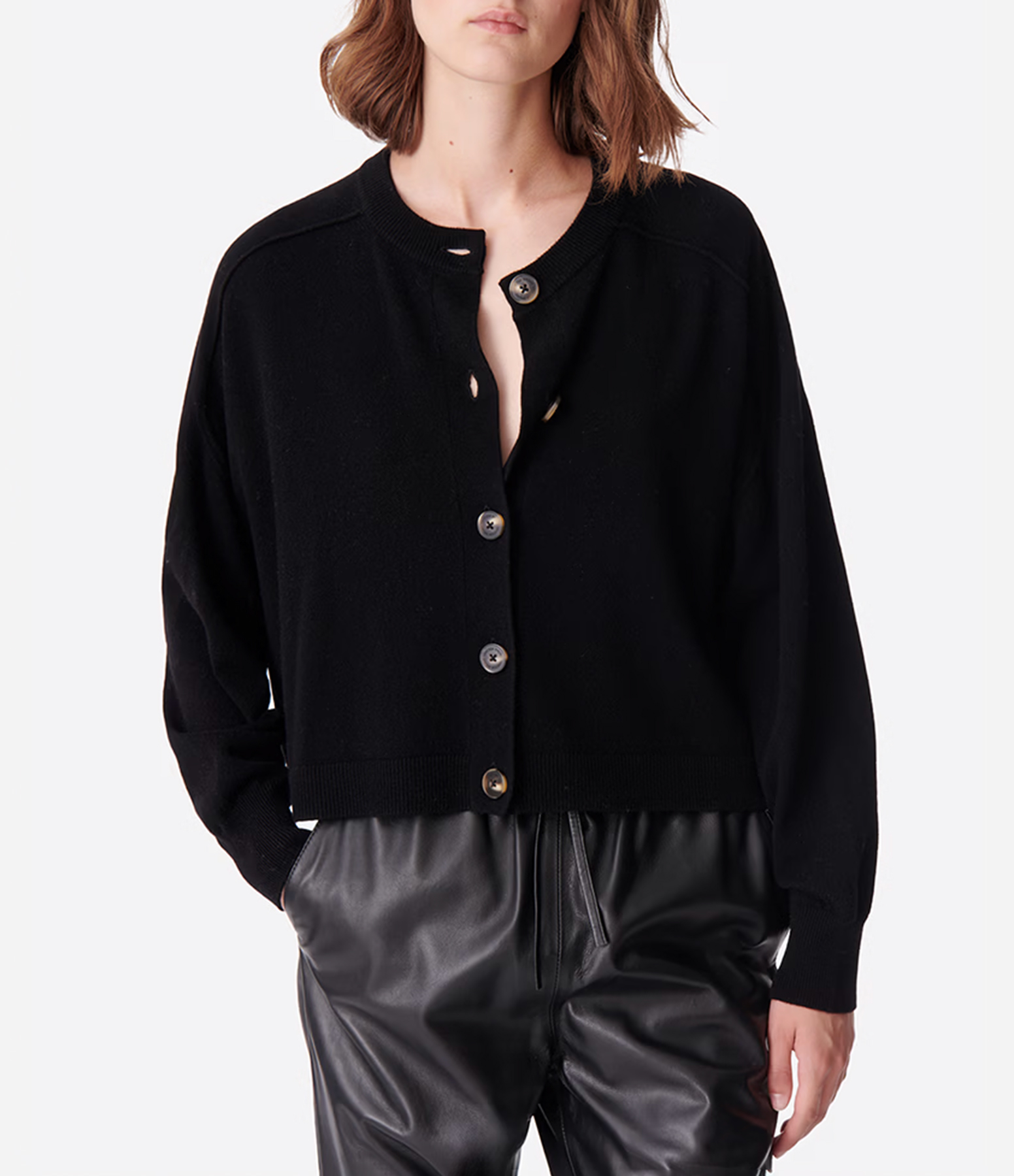 Douve Black Cardigan
