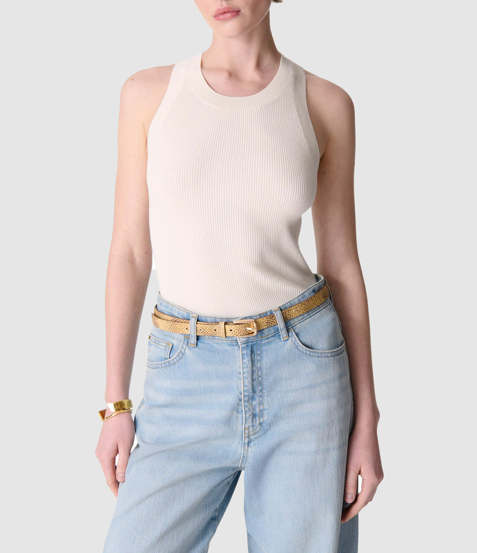 Edea Ecru Tank Top