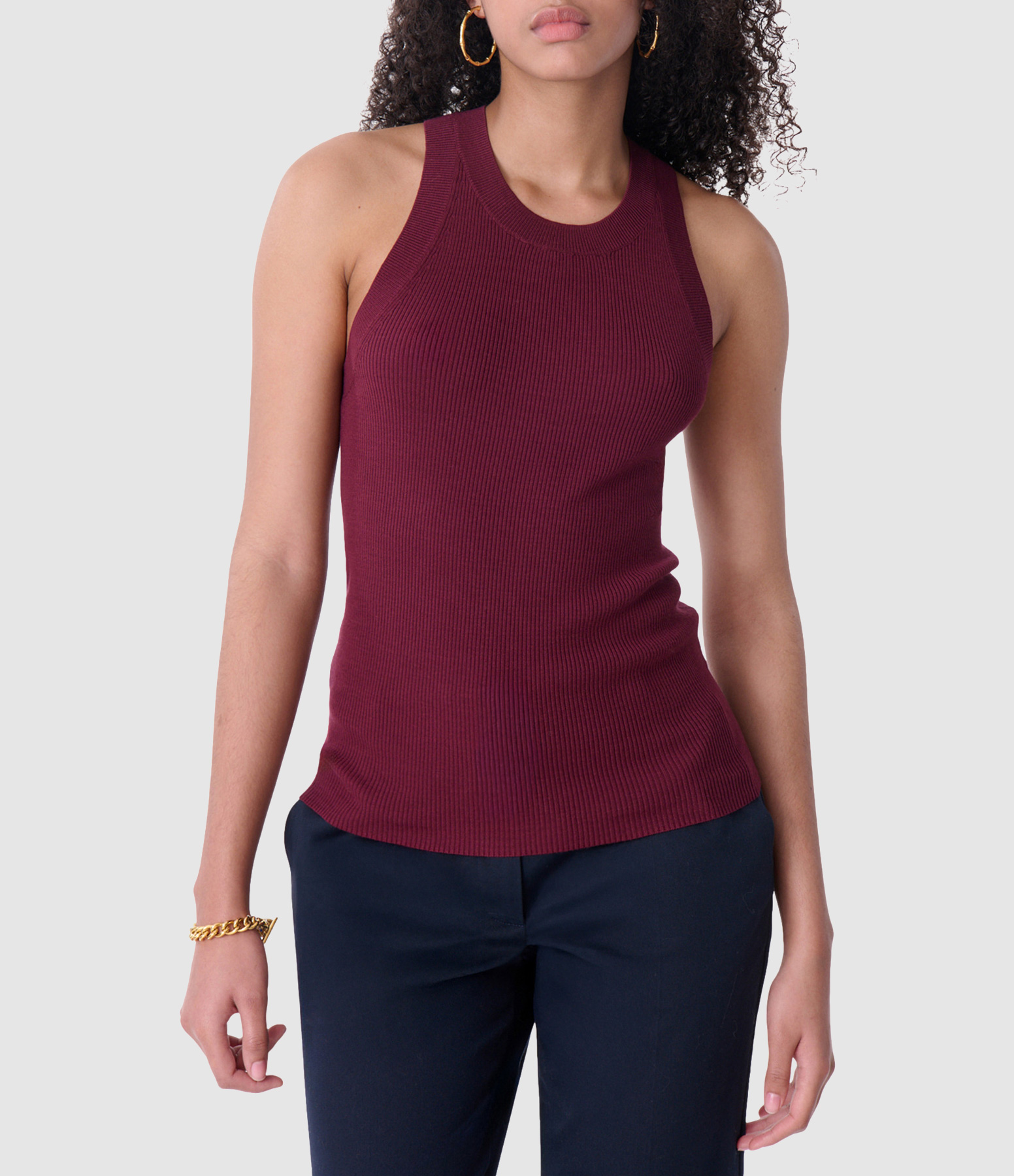 Edea Bordeaux Top