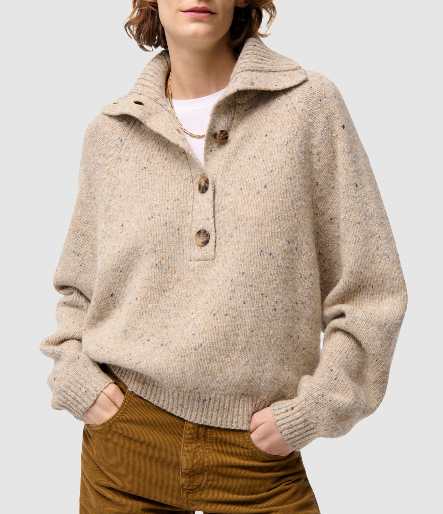 Daryl Beige Jumper