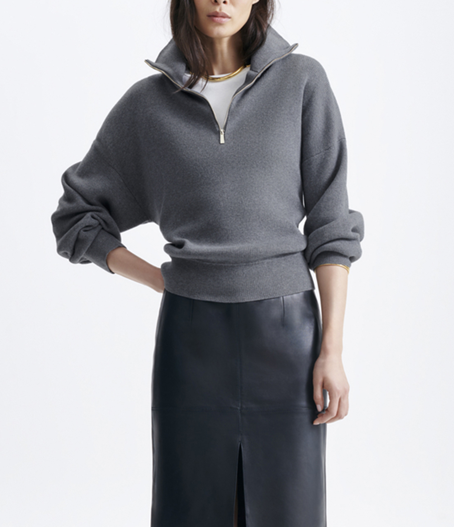 Pull Honorat Gris Chine