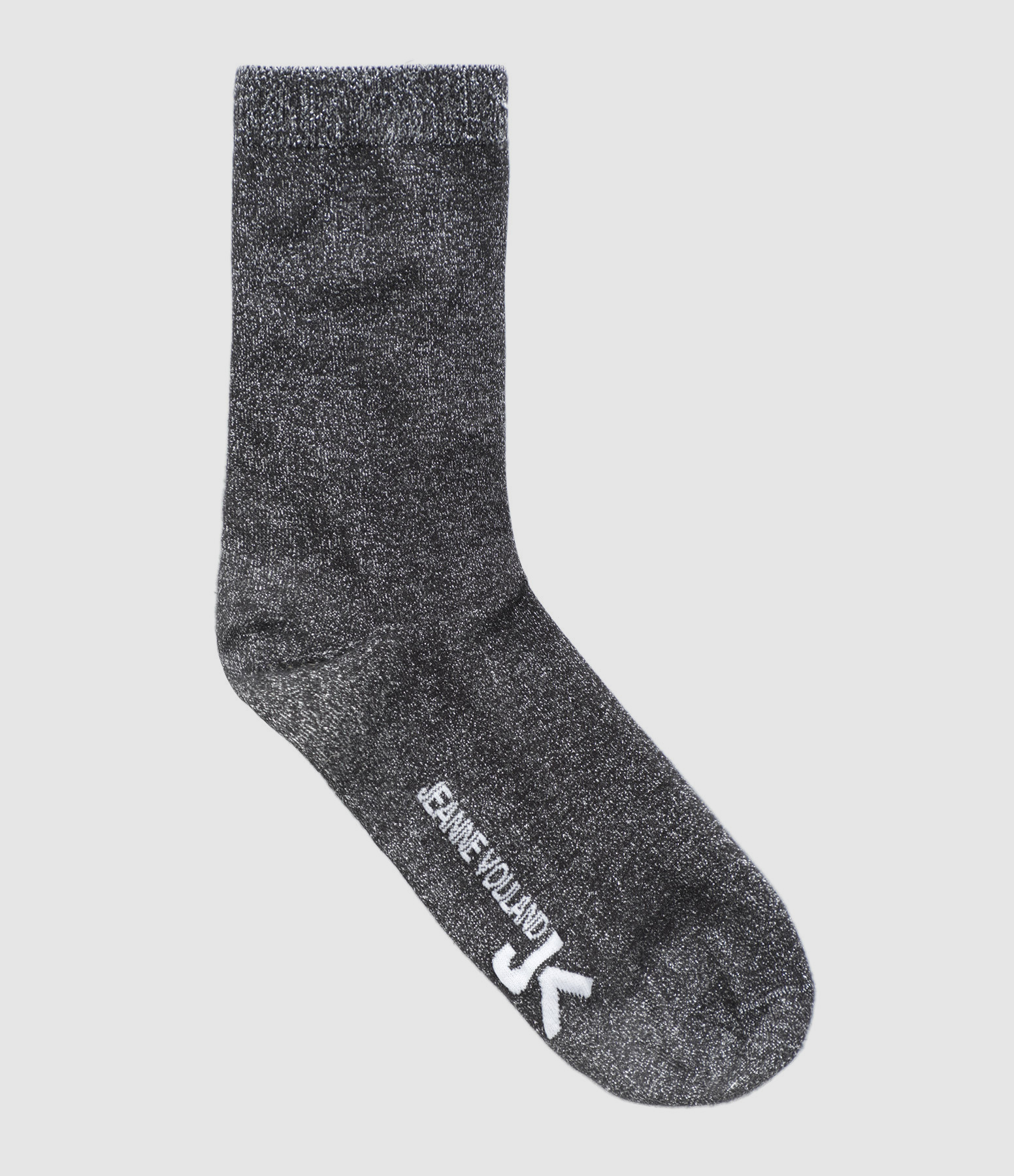 Pipper Silver Lurex Socks