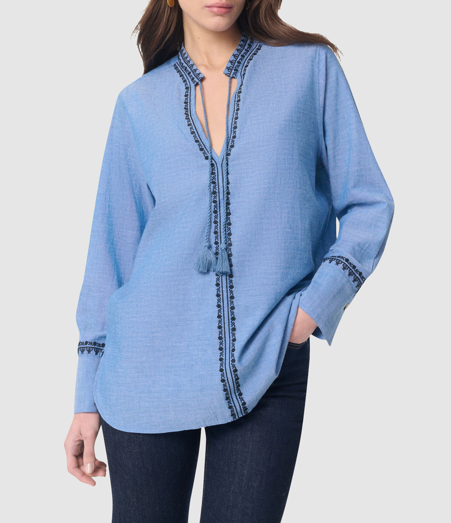 Gaspard Chambray Blouse