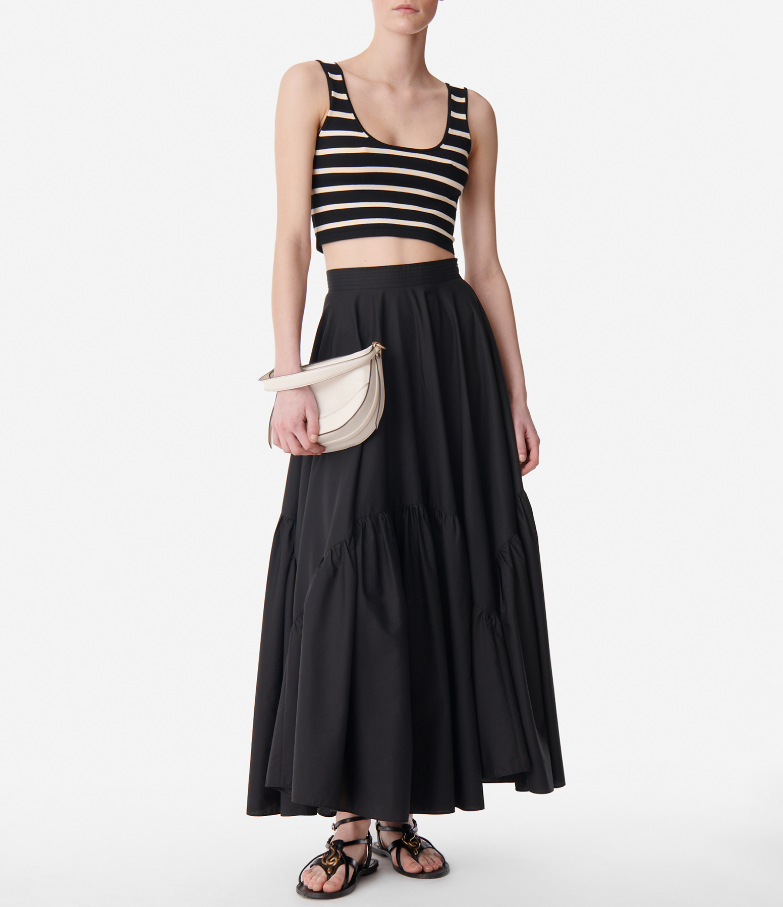 Astree Long Skirt – Black
