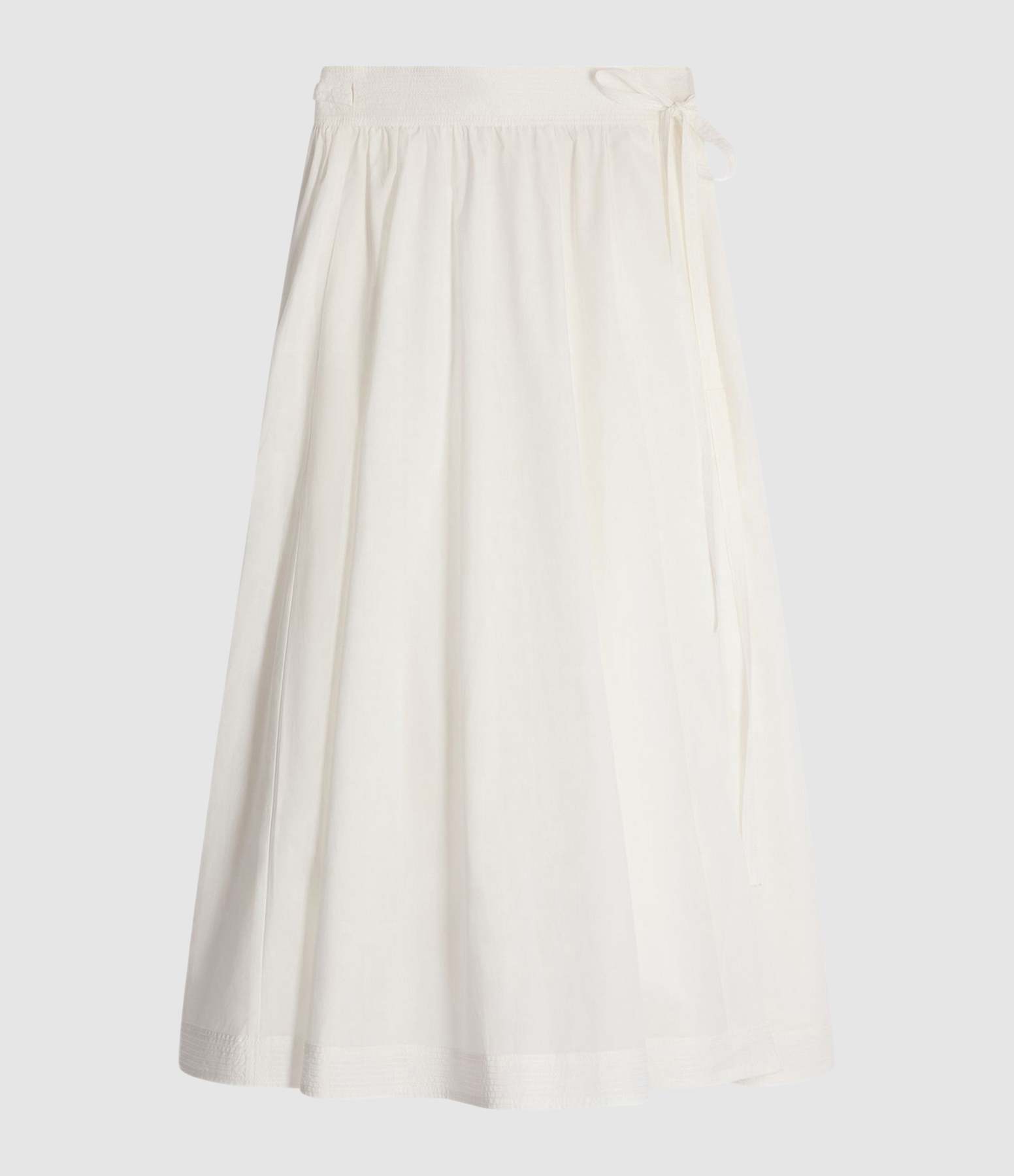 Guillaume Mid-Length Skirt in Ecru