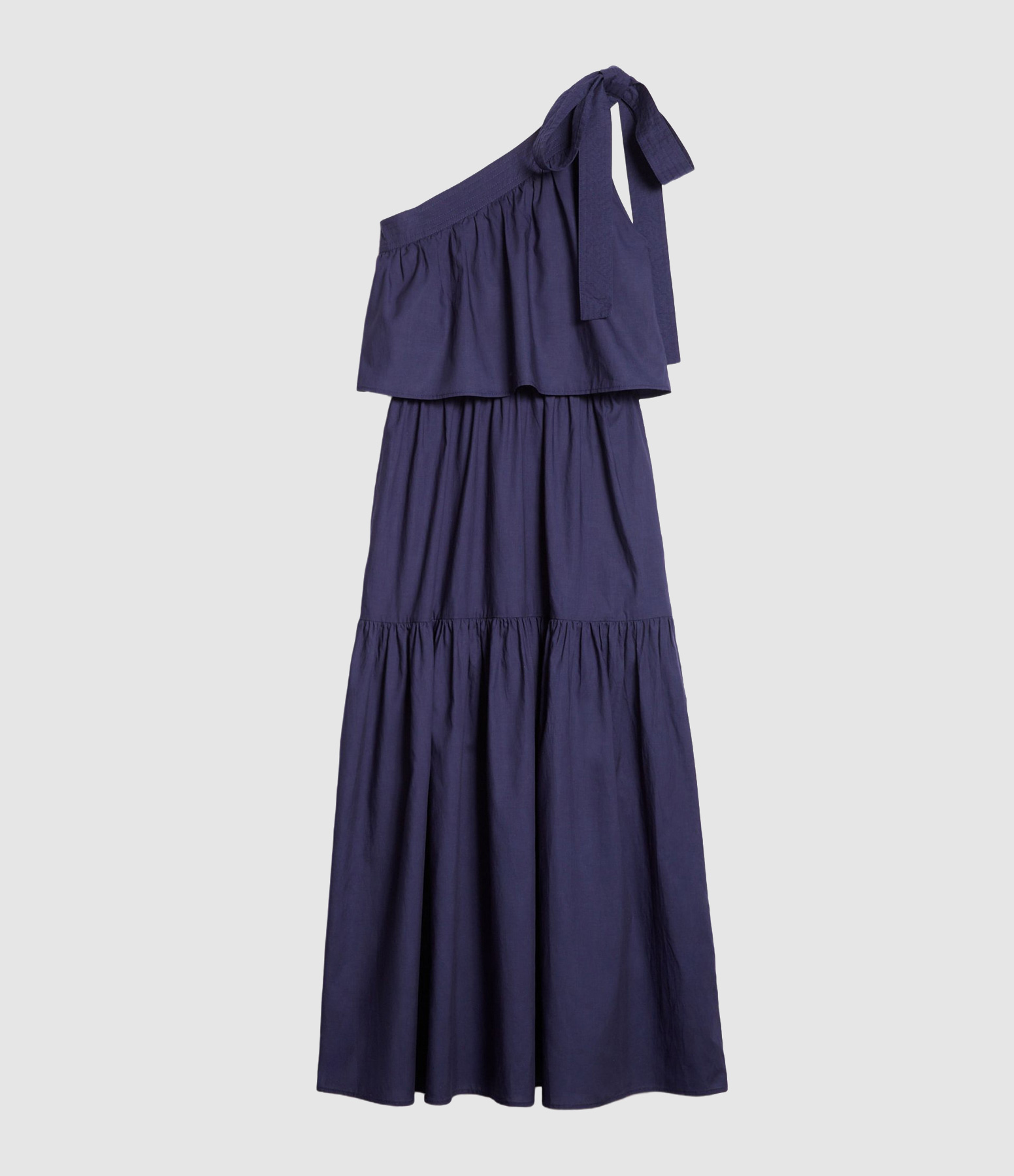 Cora Long Dress in Ink