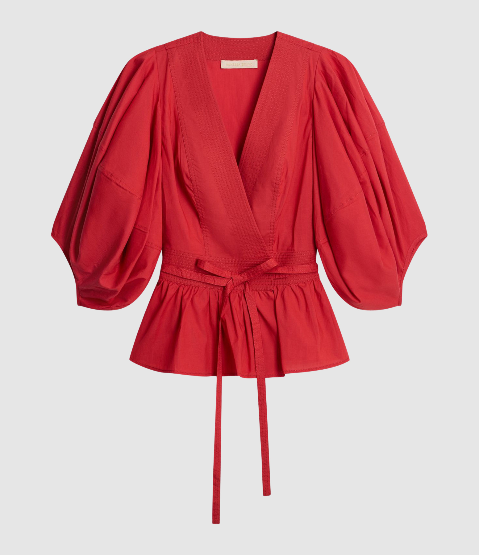 Red Gunner Blouse