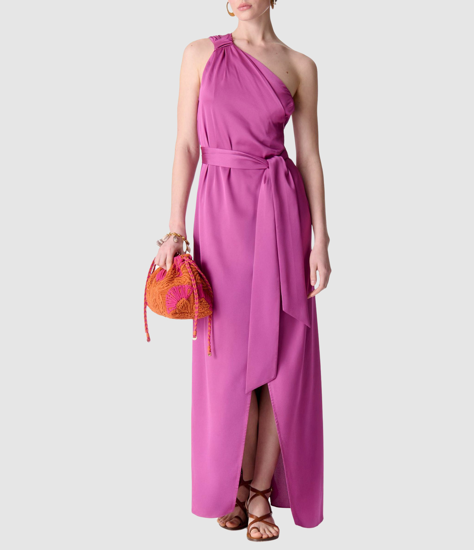 Euria Pink Long Dress, Capsule Deià