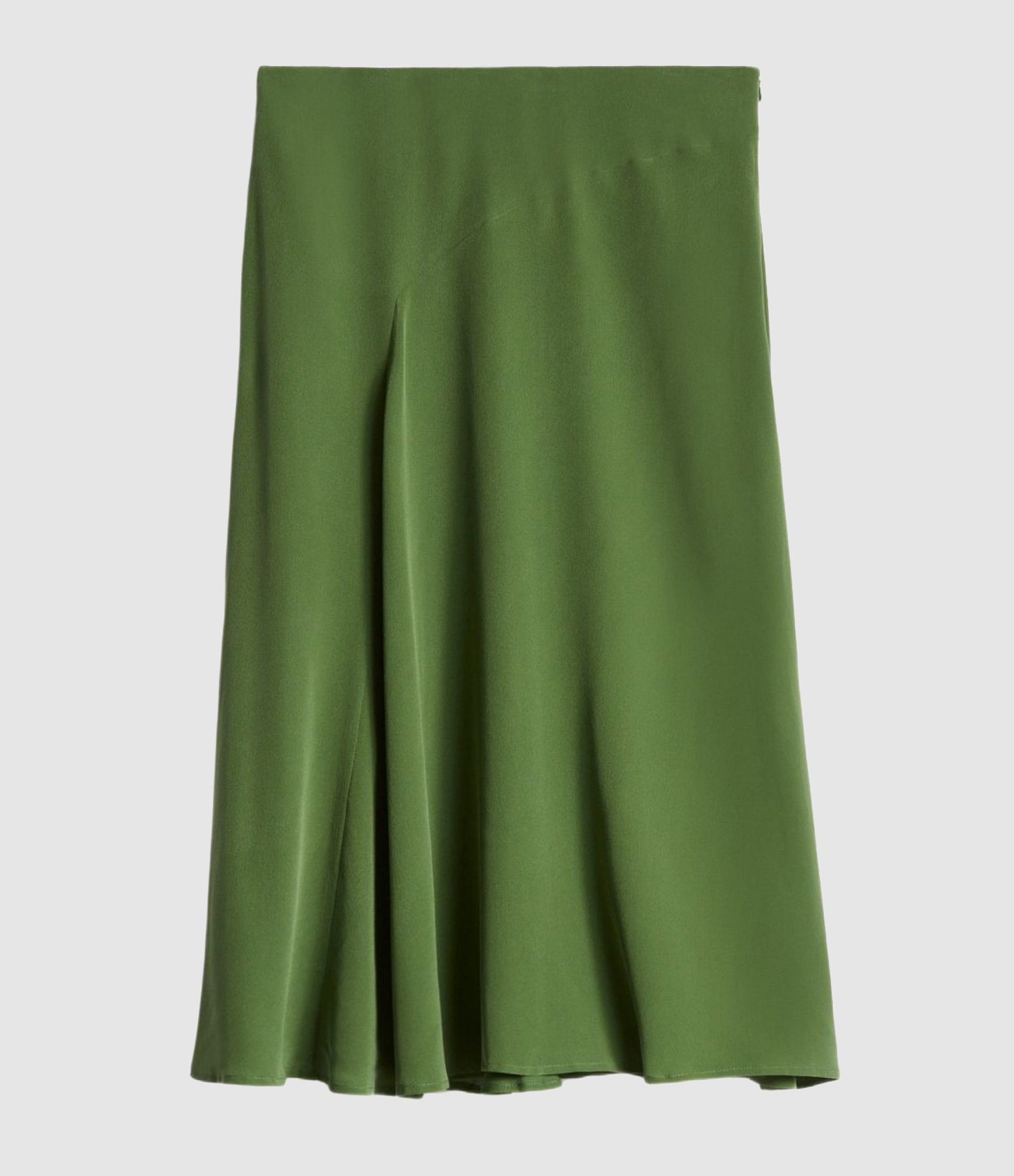 Philae Olive Midi Skirt