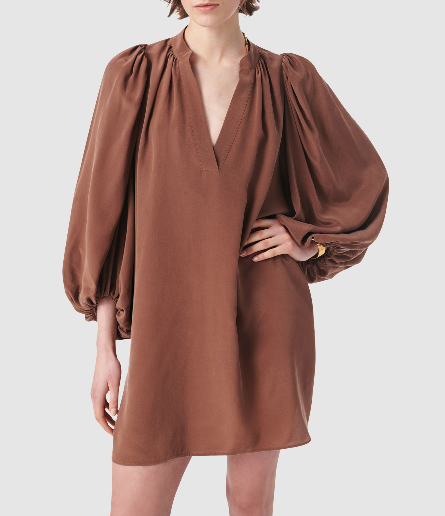 Vanessa Short Dress in Havana