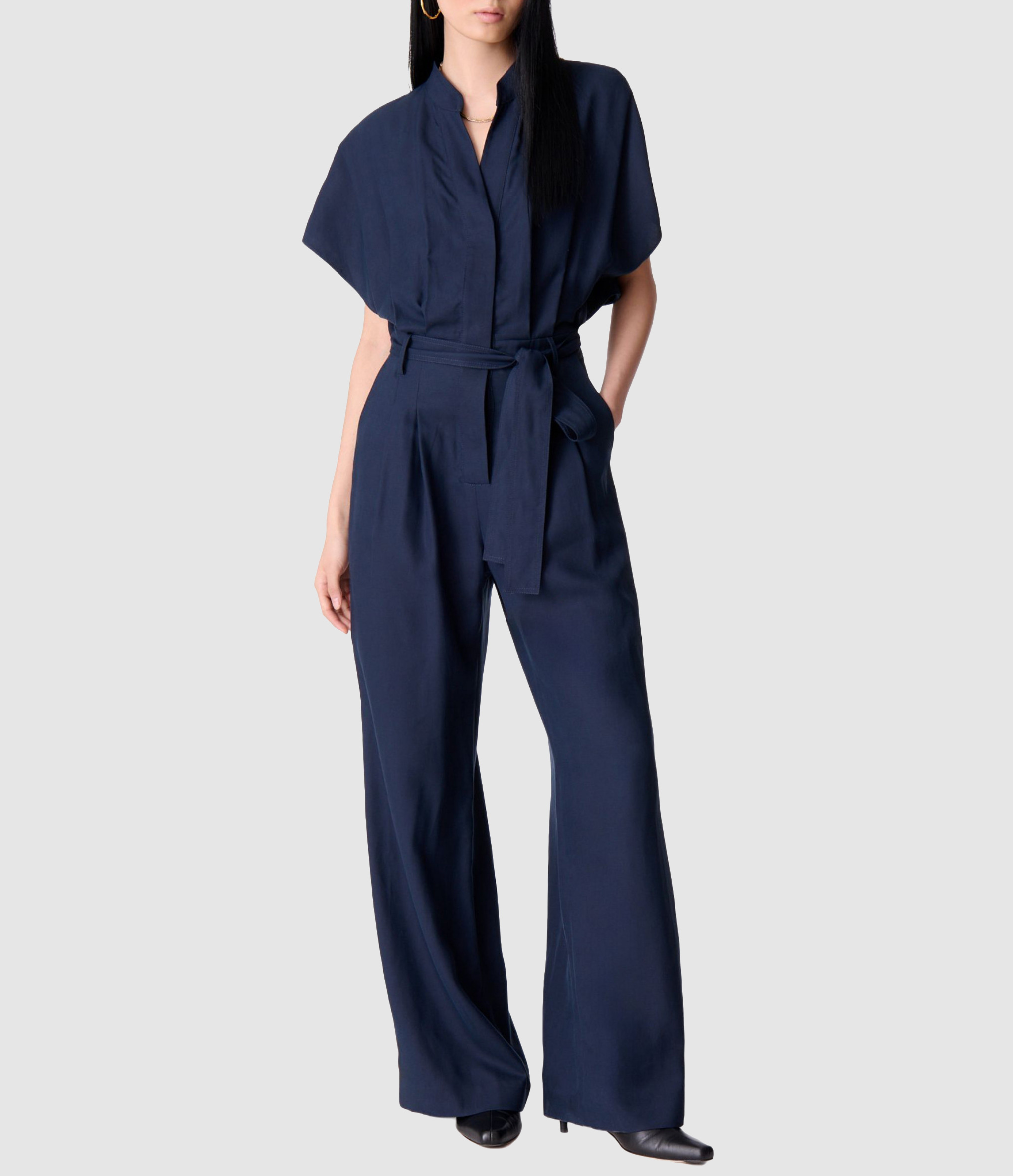 Aliocha Marine Jumpsuit
