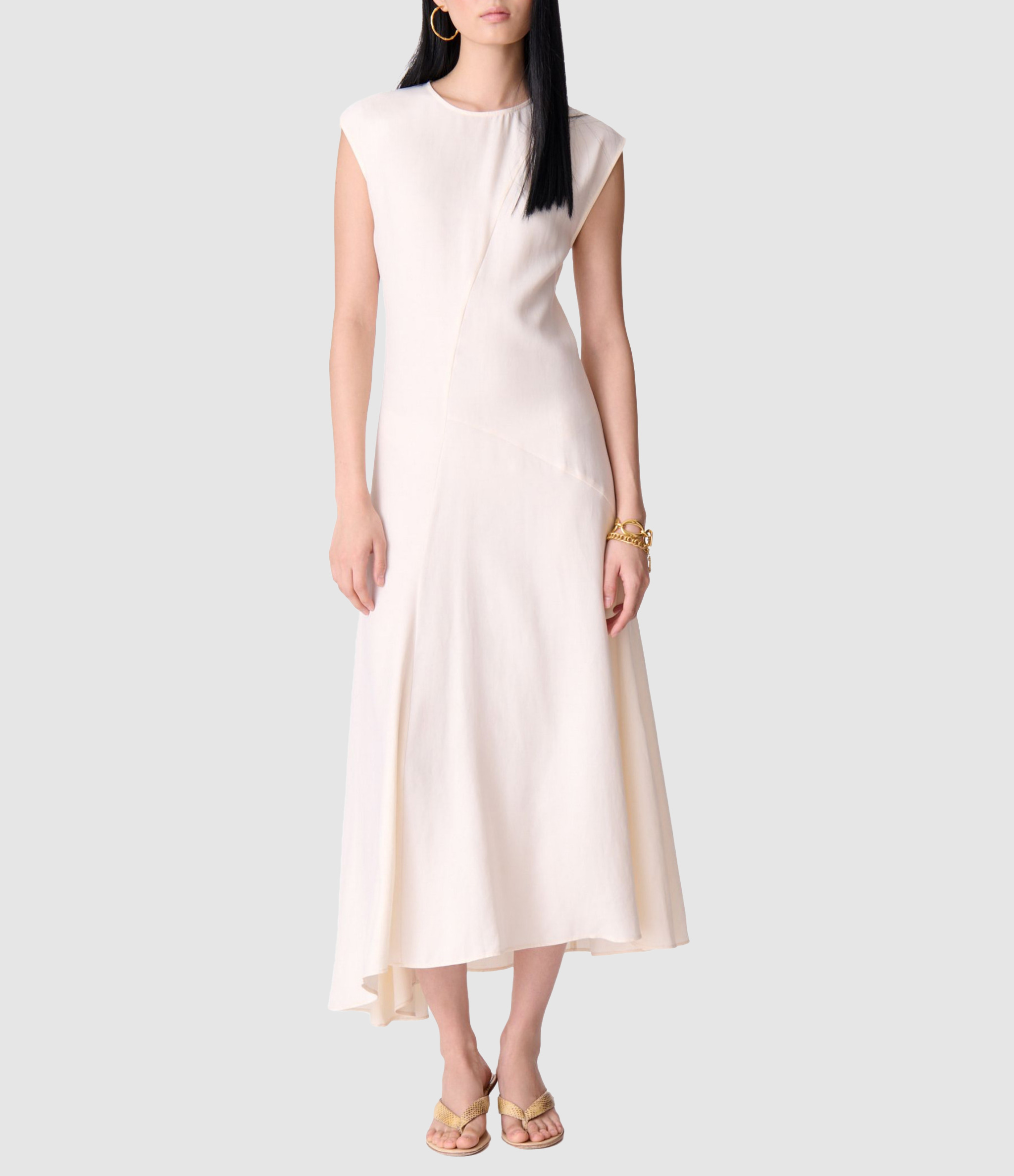 Enea Dress – Ecru