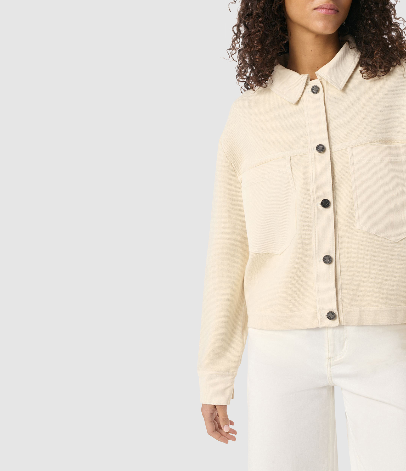 Denver Jacket in Ecru