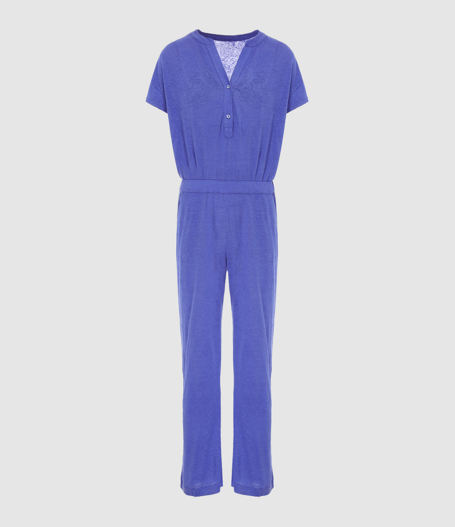 Mediterranean Linen Jumpsuit