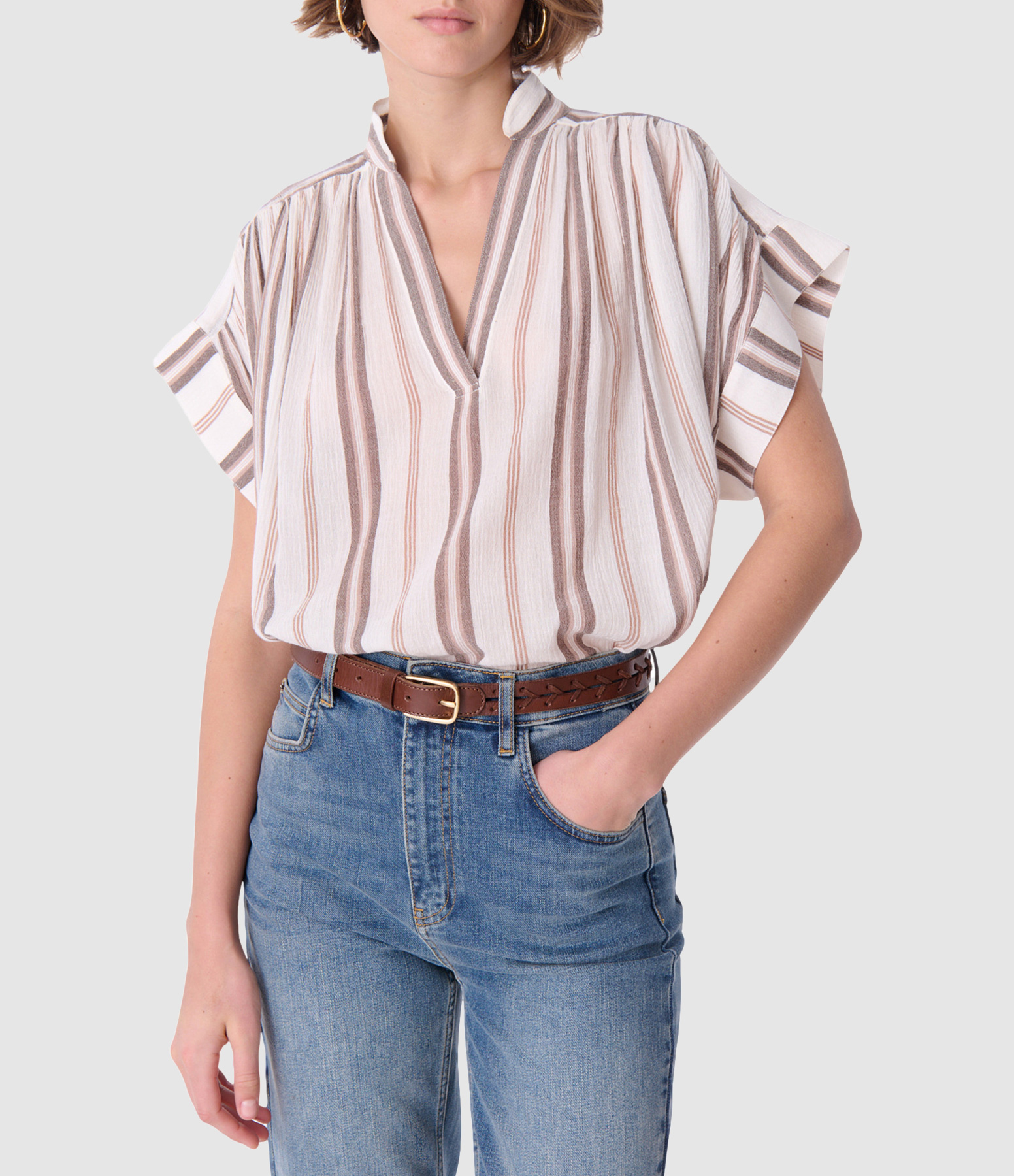 Cory Brown Blouse