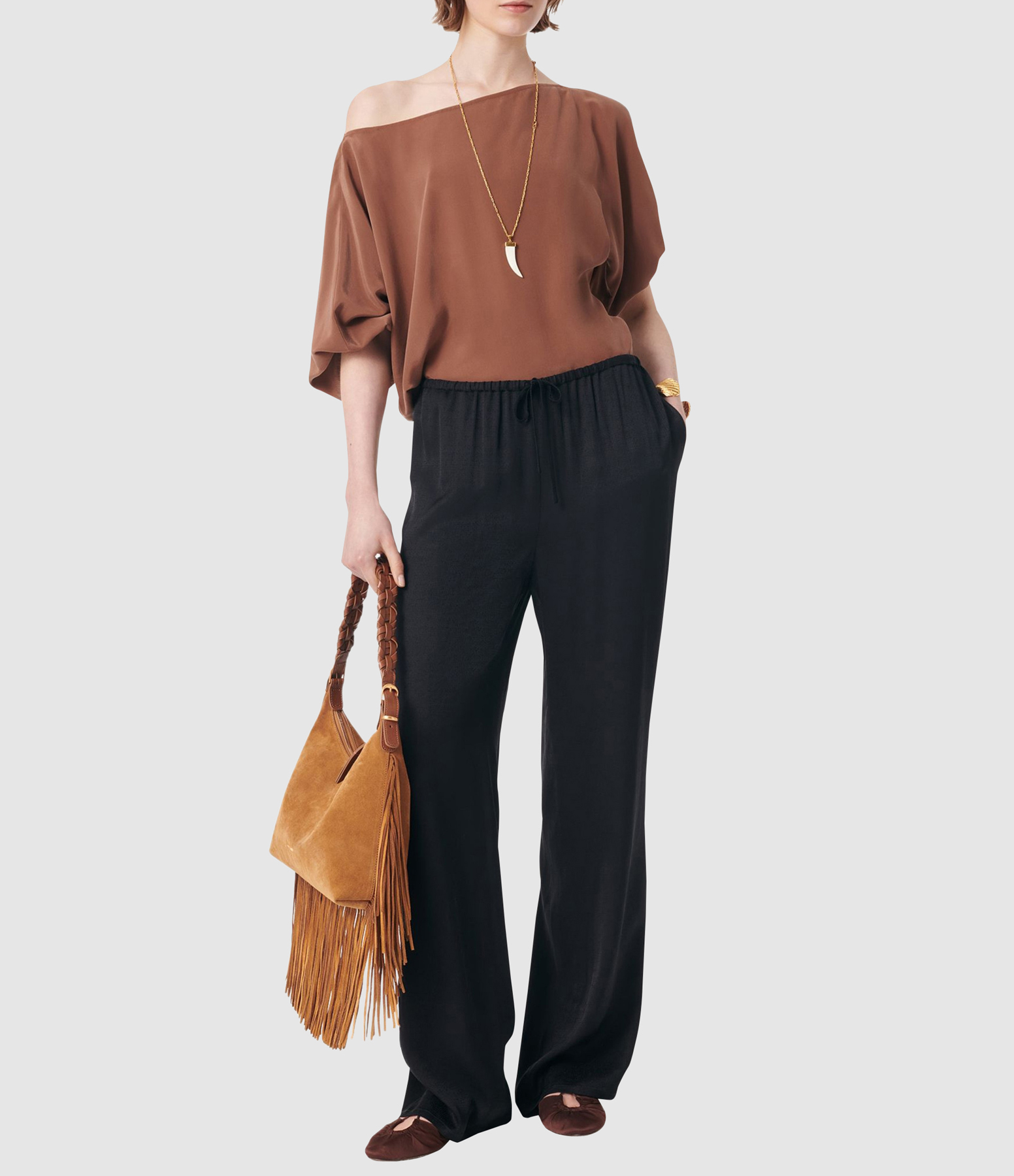 Gliff Black Trousers