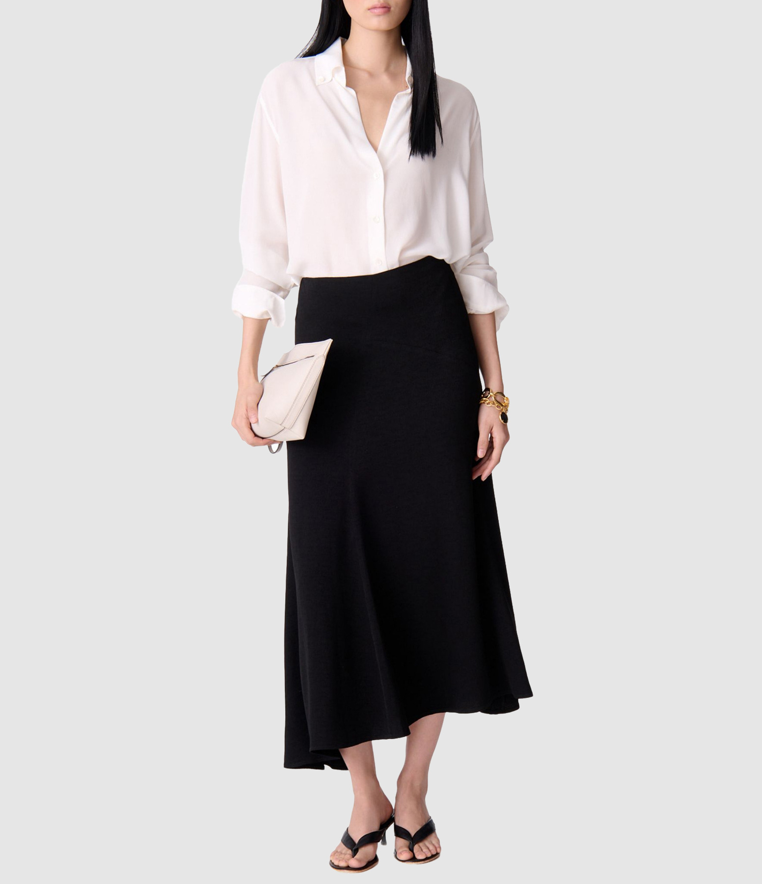 Esha Black Skirt