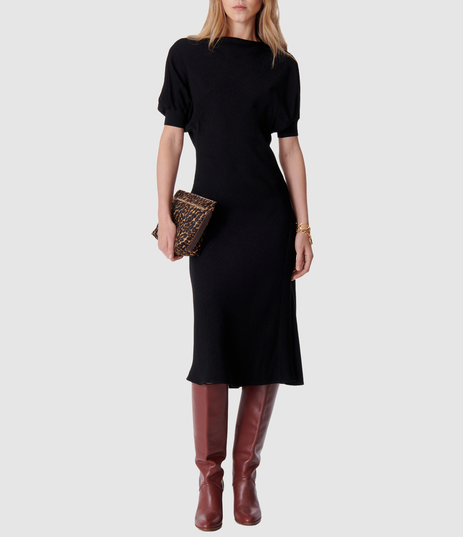 Elina Black Dress