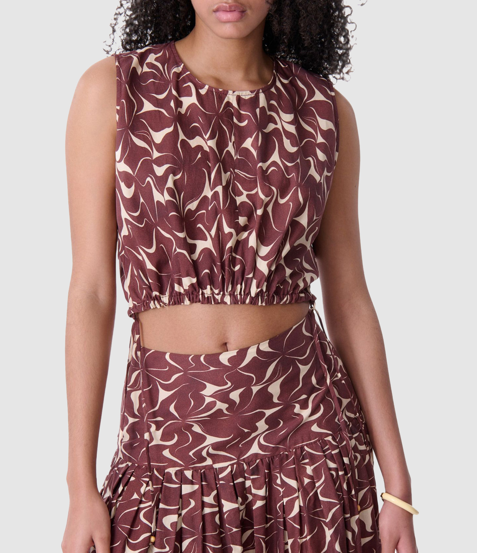 Brown Callas Top