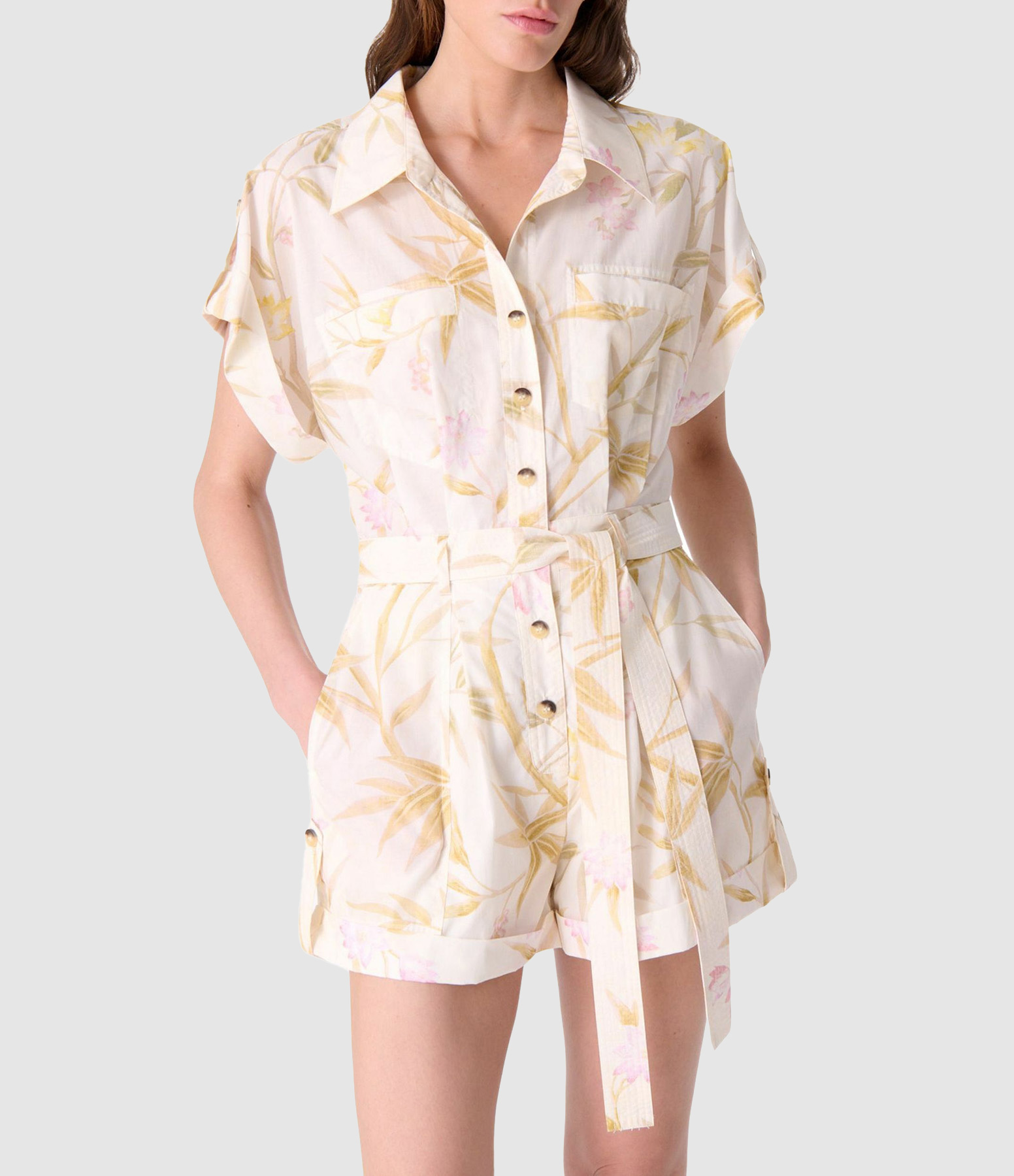 Eya Pastel Short Jumpsuit