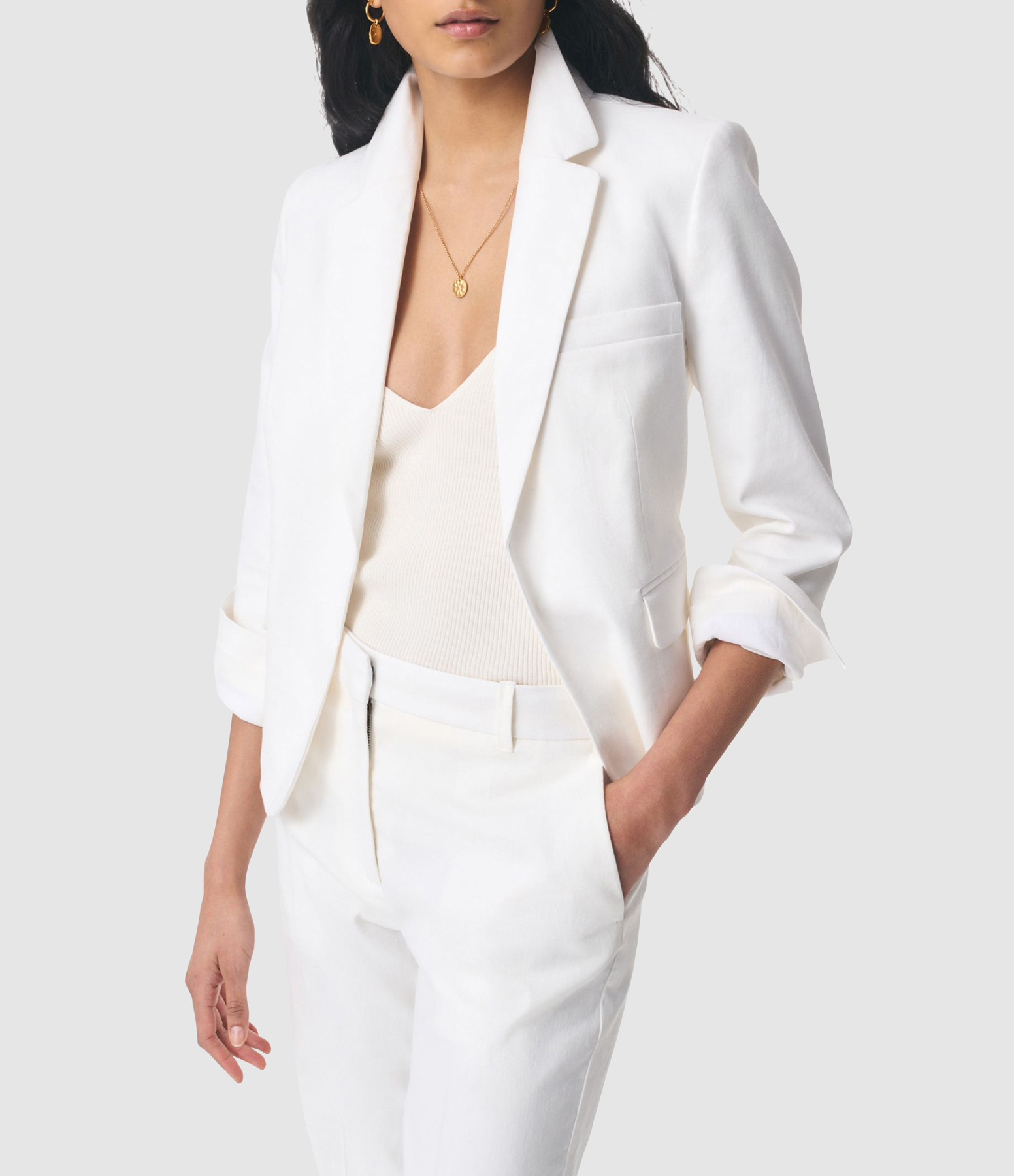 Emna Jacket in Ivory