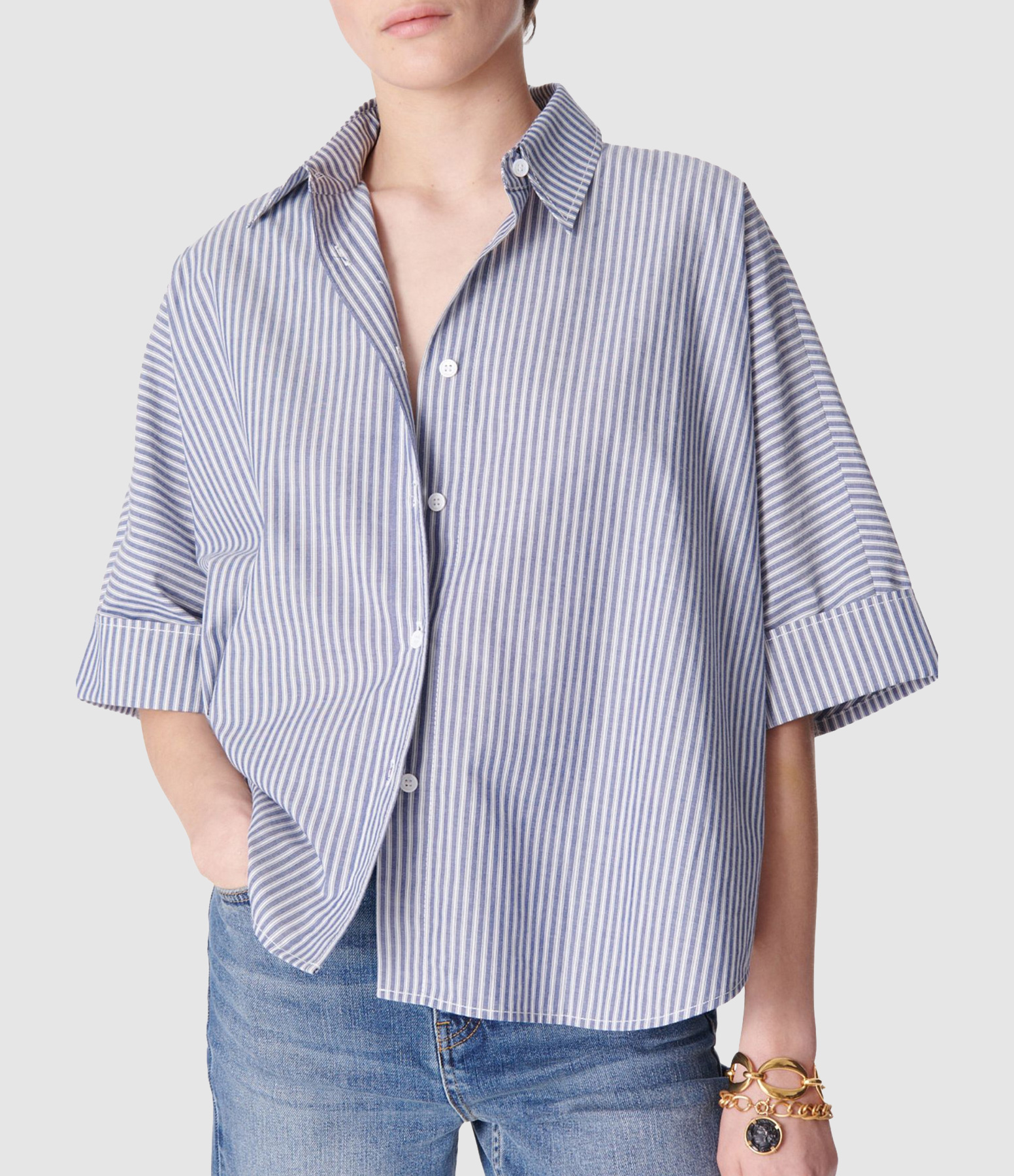 Bobby Navy Shirt