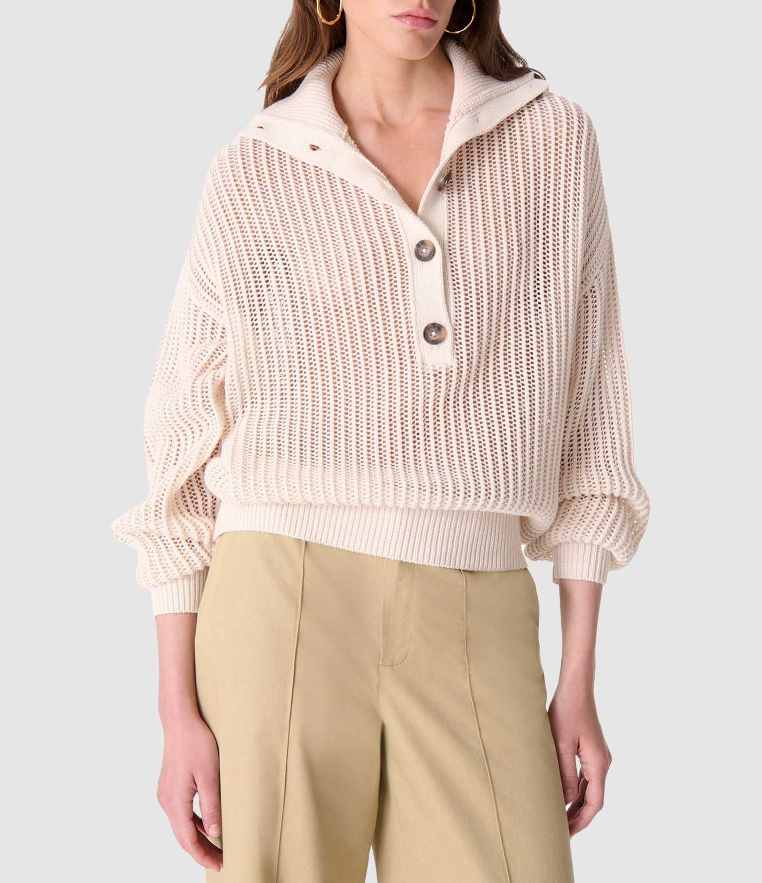 Eloic Ecru Jumper