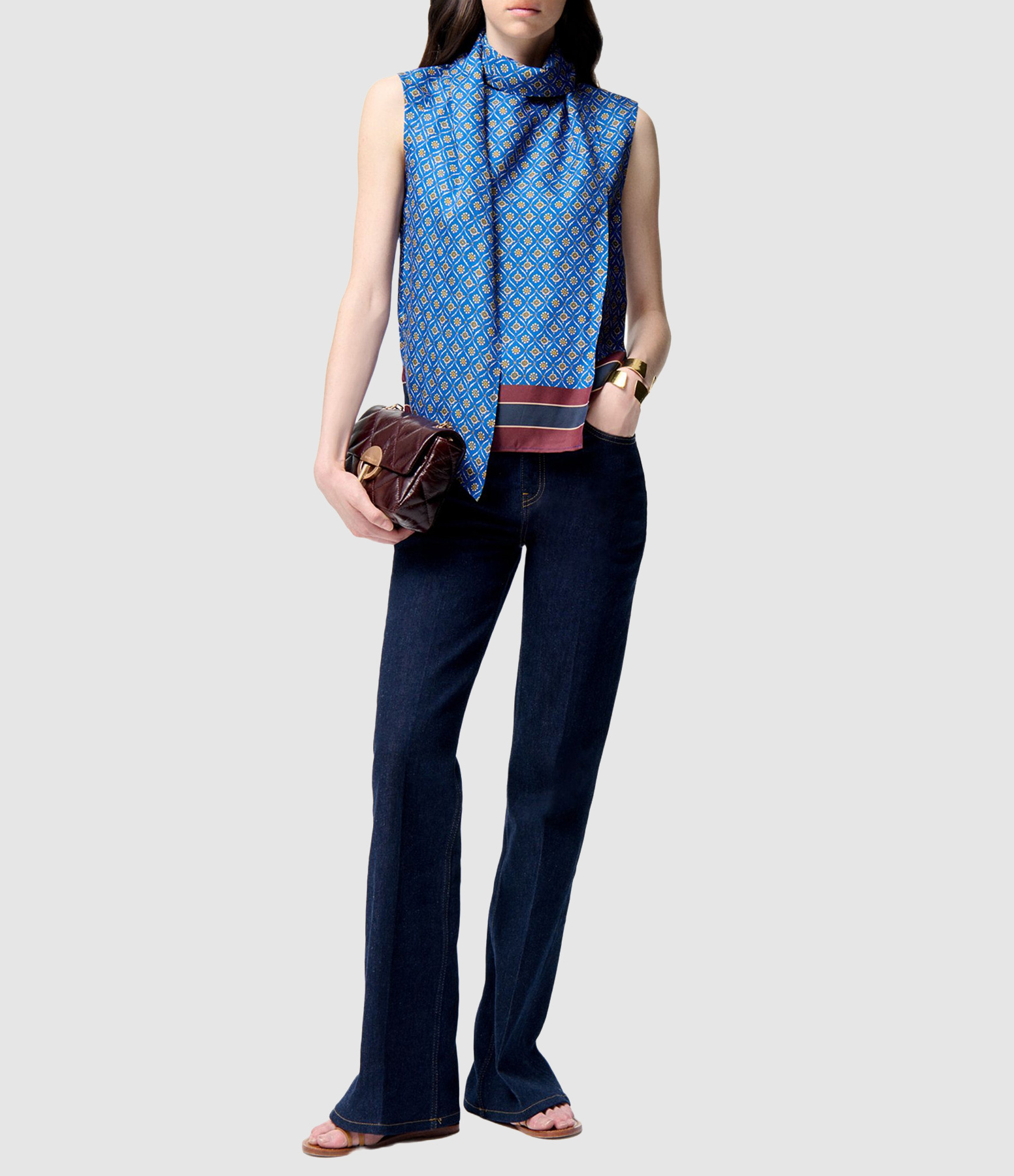 Top Fancy Navy