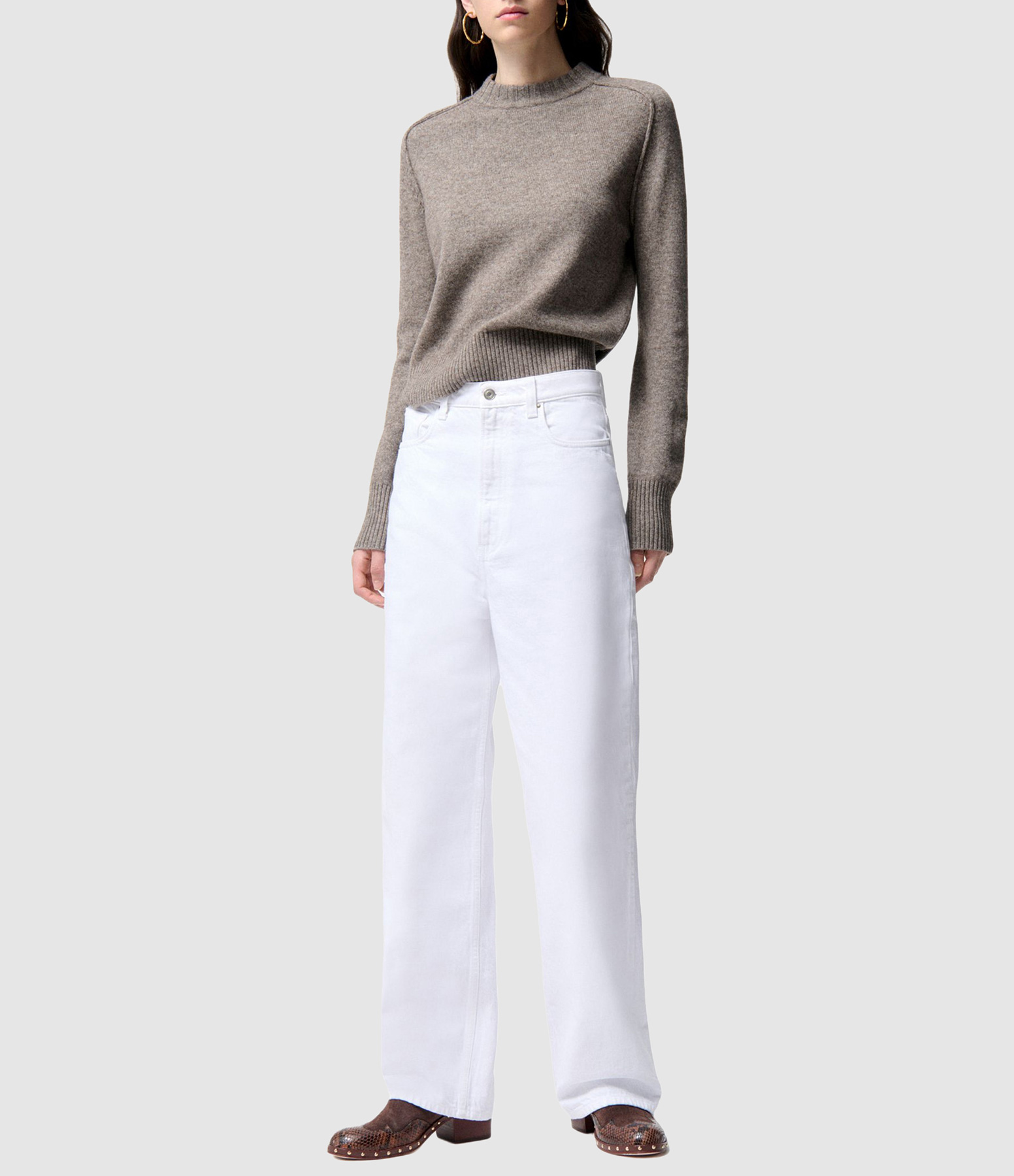 Fresia Taupe Jumper