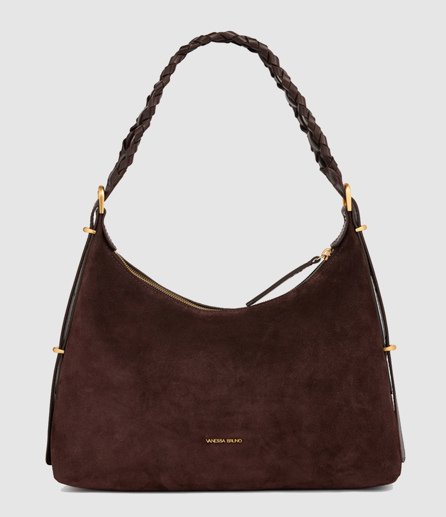 Jess PM Zip Bag in Chocolate
