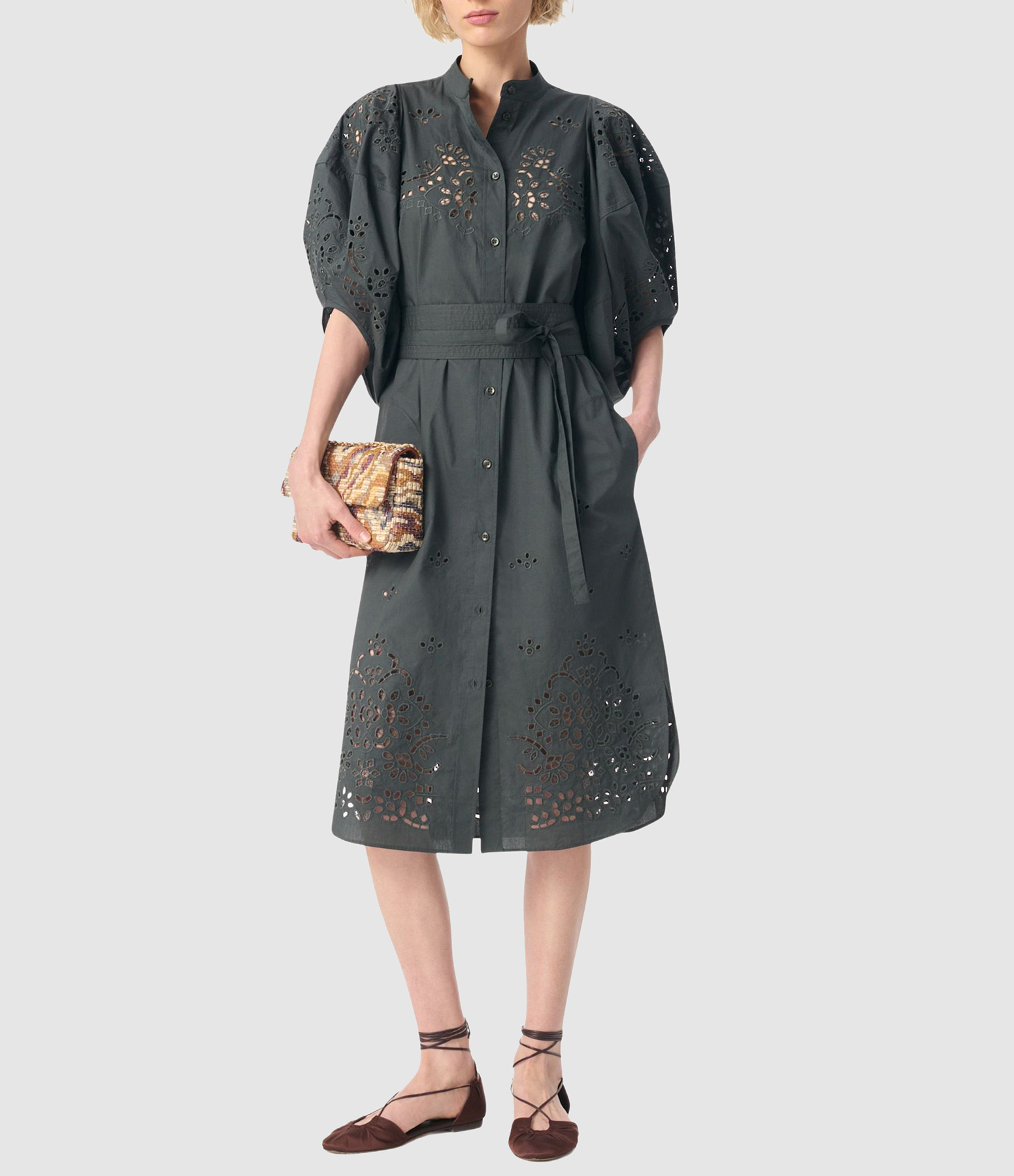 Flora Orage Dress