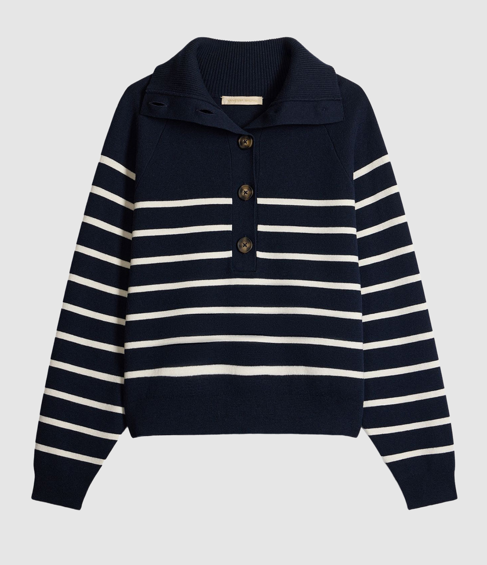 Gibson Navy Ecru Jumper