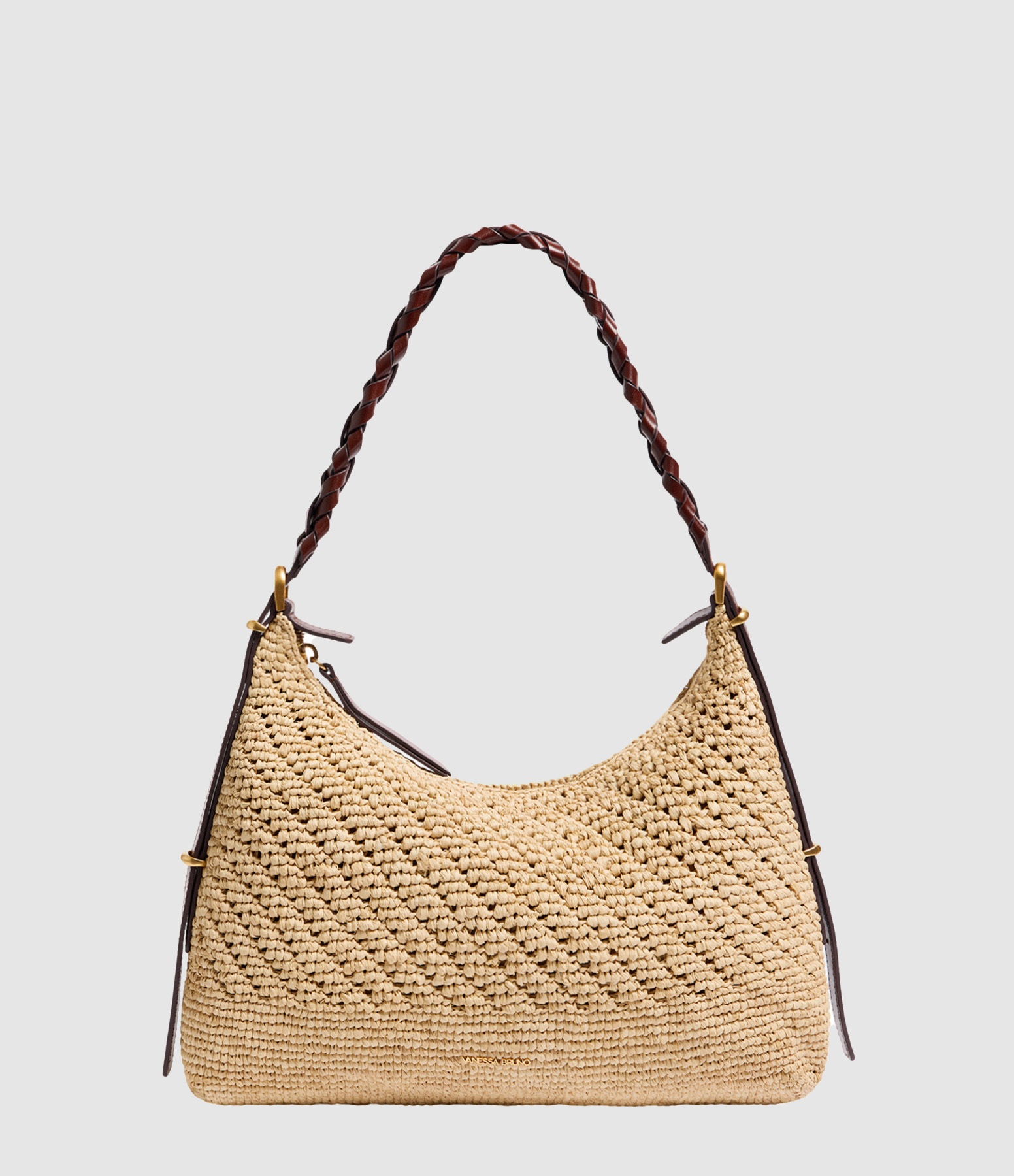Jess PM Zip Bag in Natural
