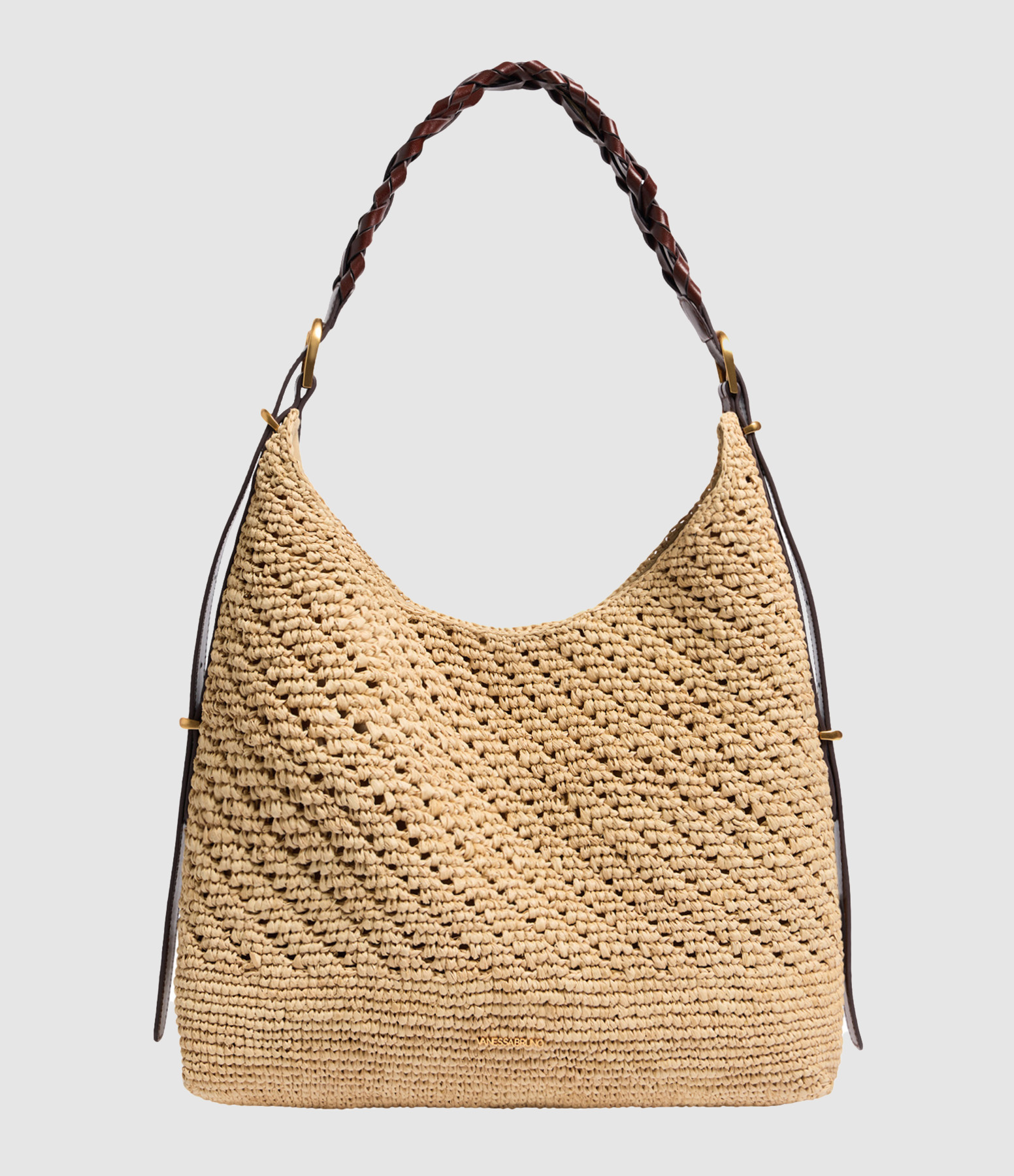 Natural Jess Hobo Bag