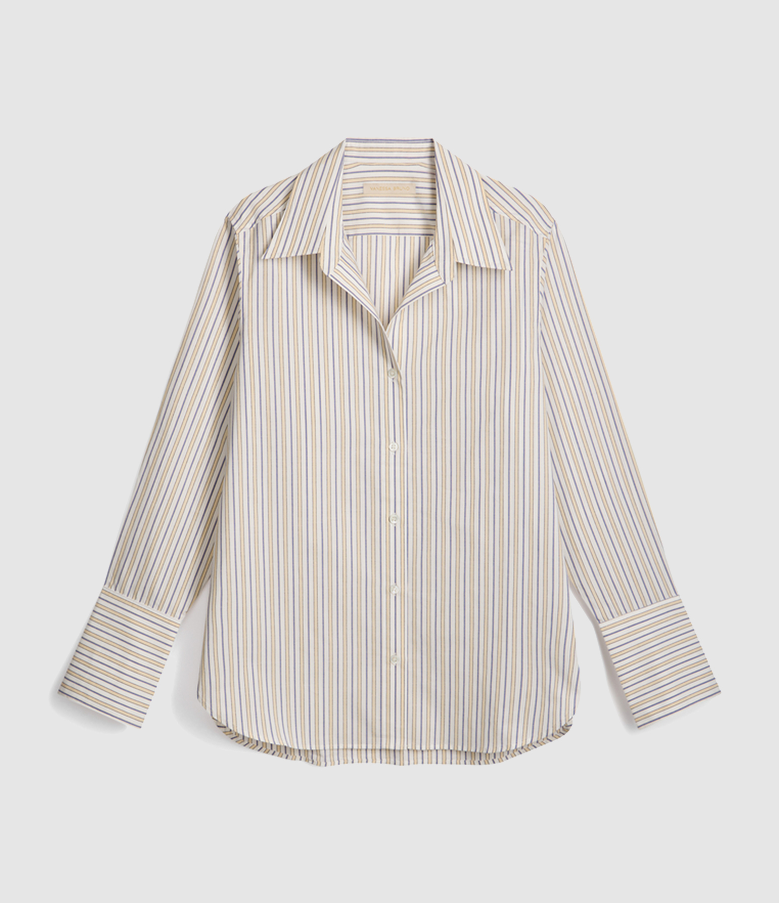 Esti Shirt – Ecru/Blue