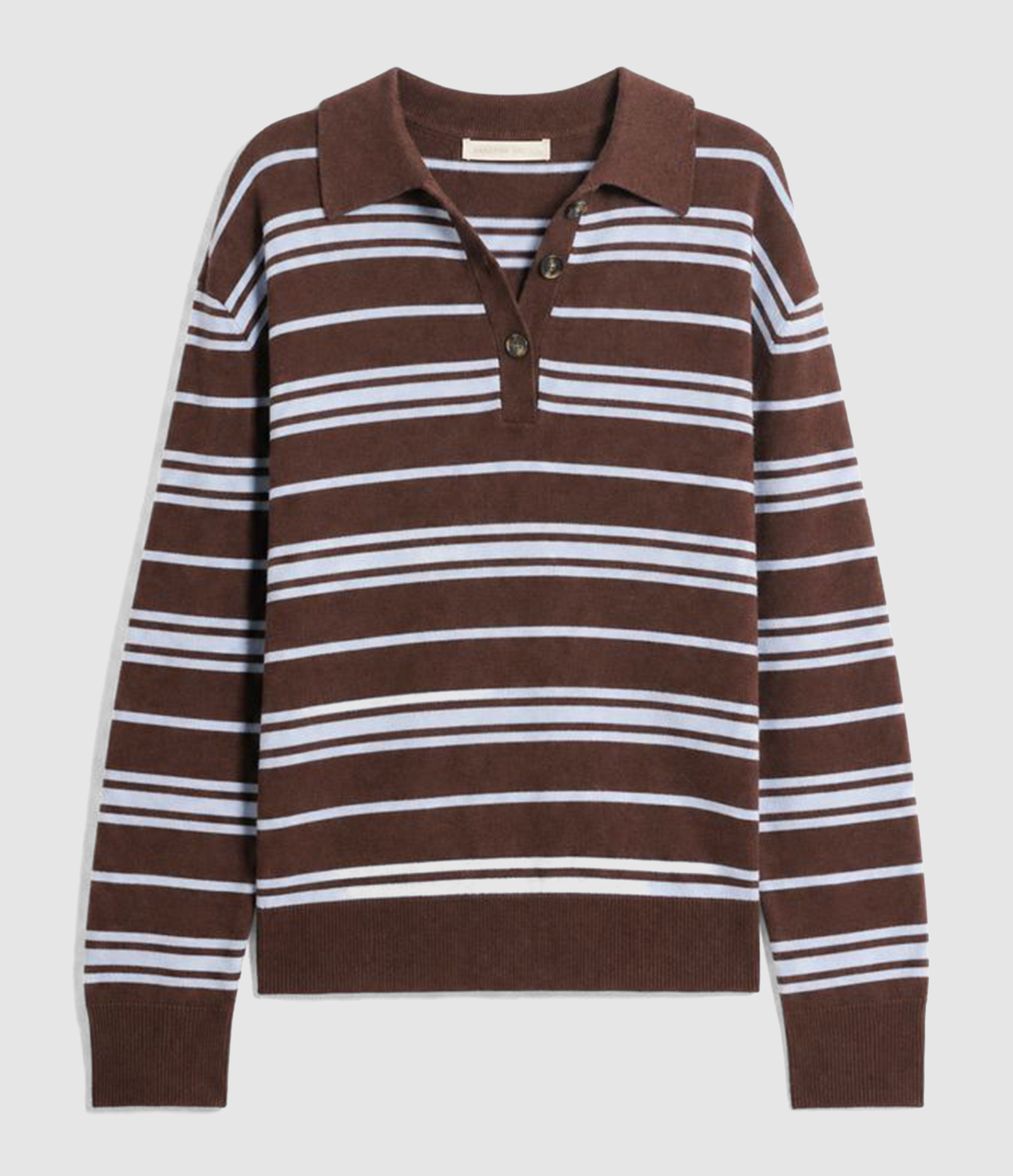 Hadrien Jumper – Chocolate/Denim