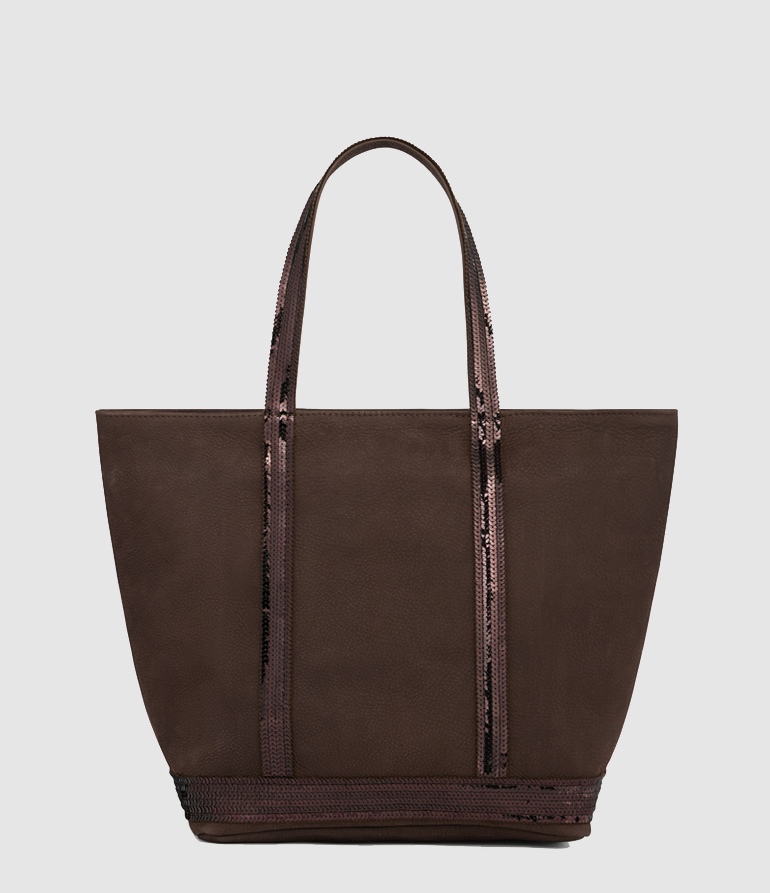 M Zippe Chocolate Tote Bag