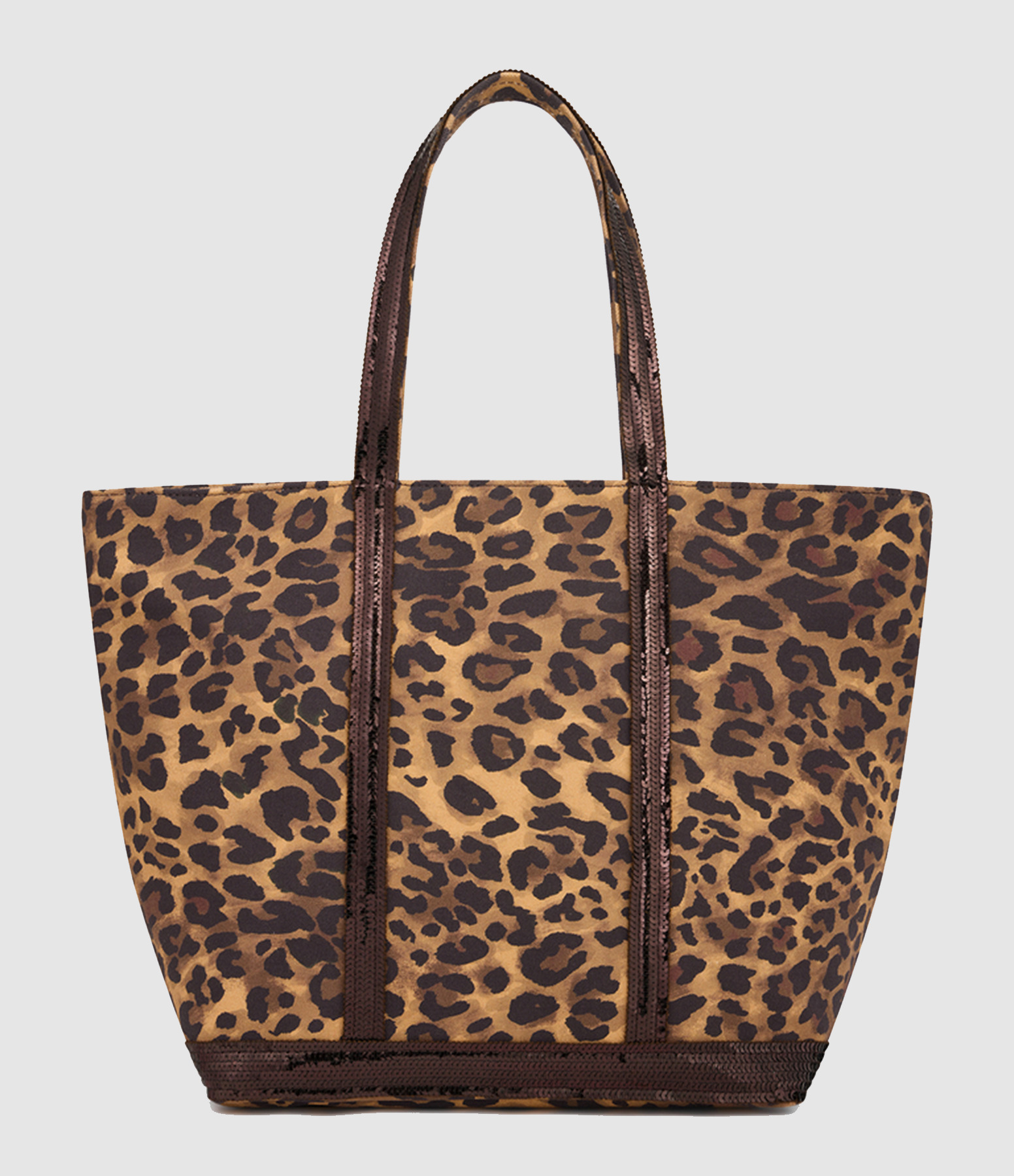 L Zippe Fauve Tote Bag