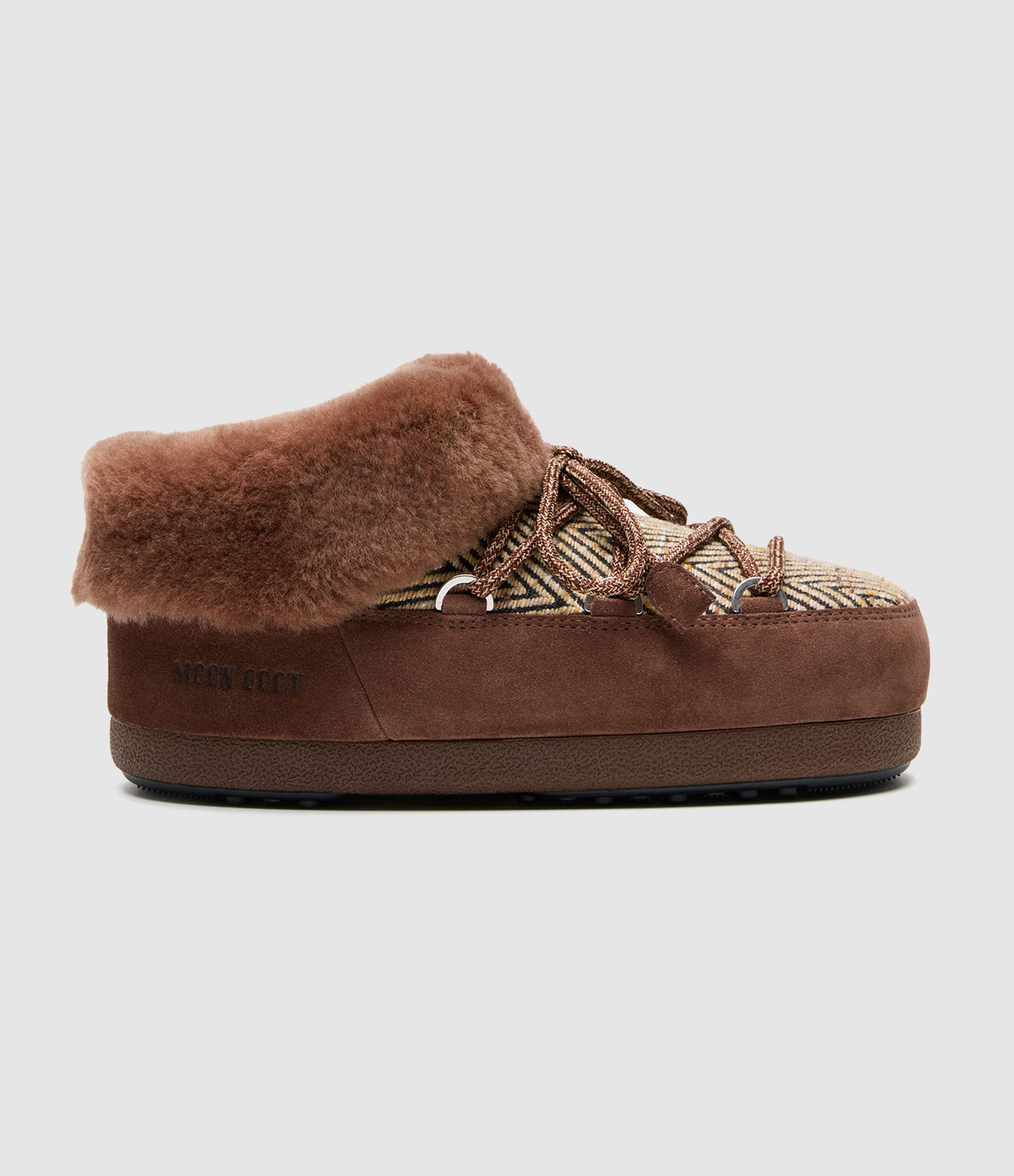 Moon Boot EVX Chalet Mule Fur, Moon Boot x Guest in Residence collaboration