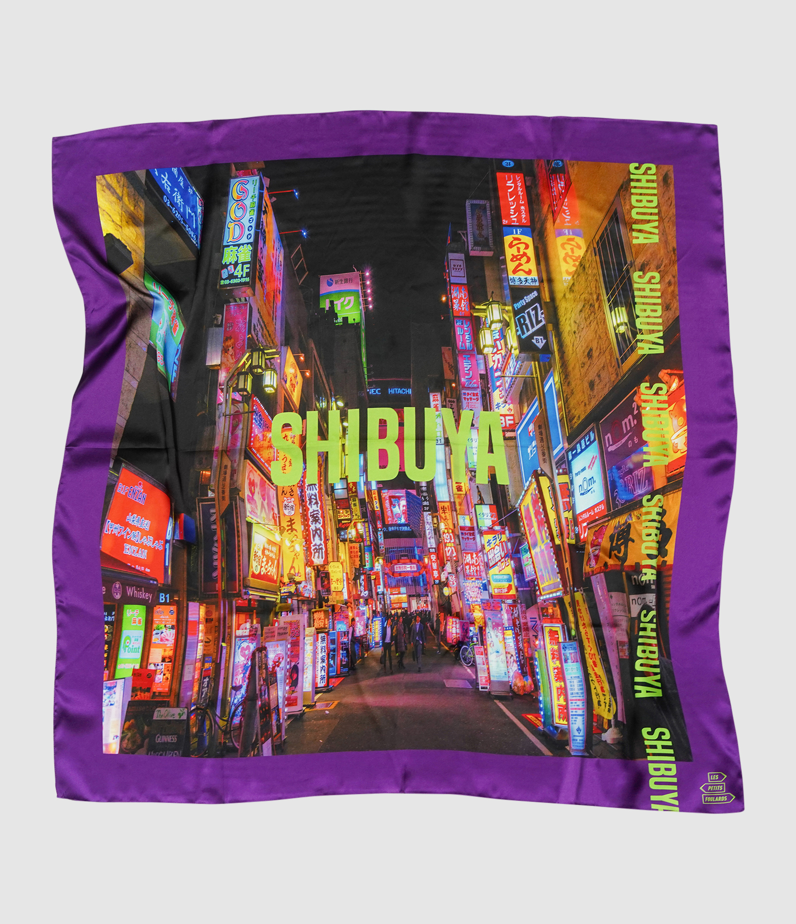 Shibuya Square Scarf 90x90