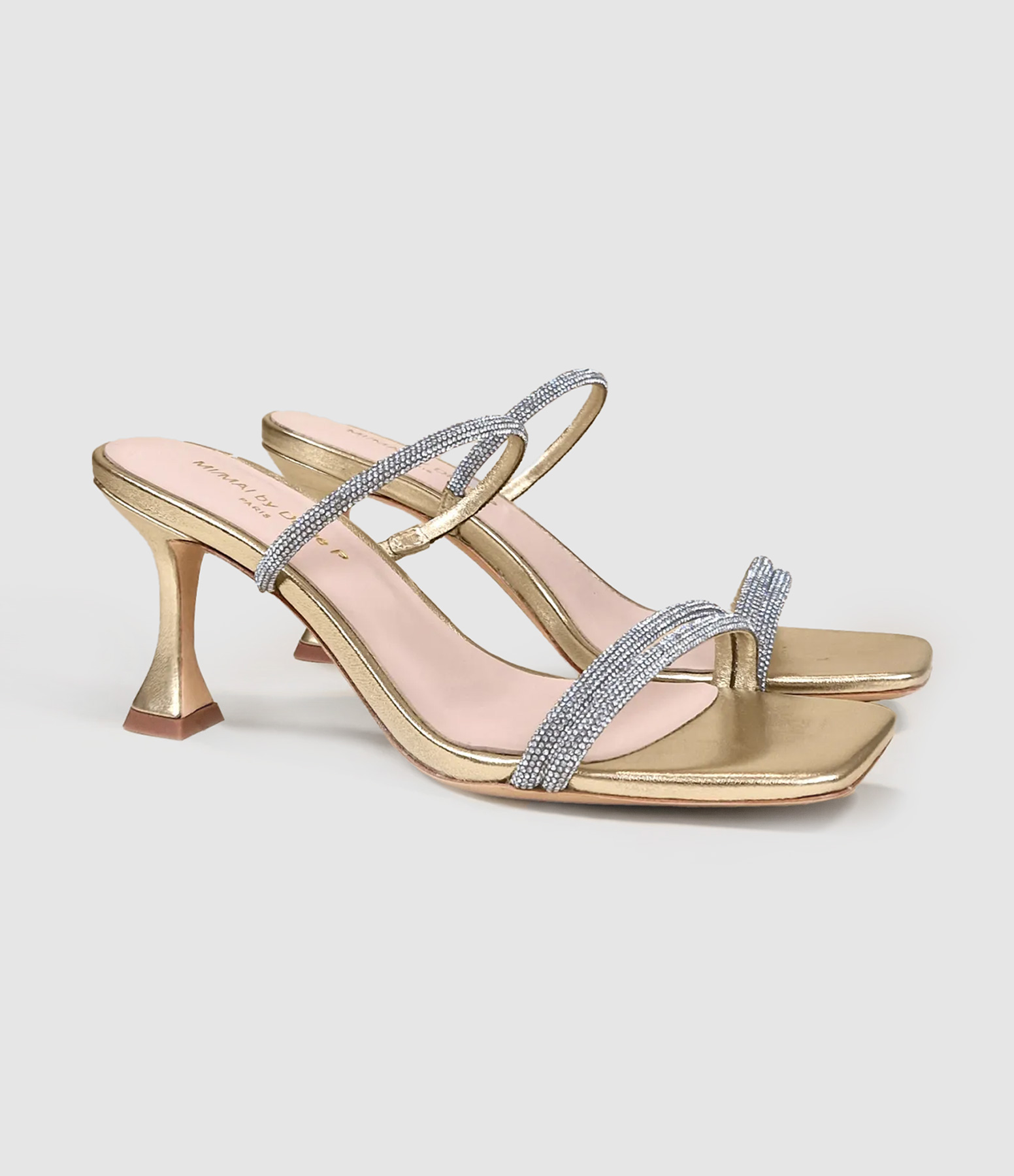 Tokyo Gold Mules, Mi-Mai x Diane Perreau Collaboration