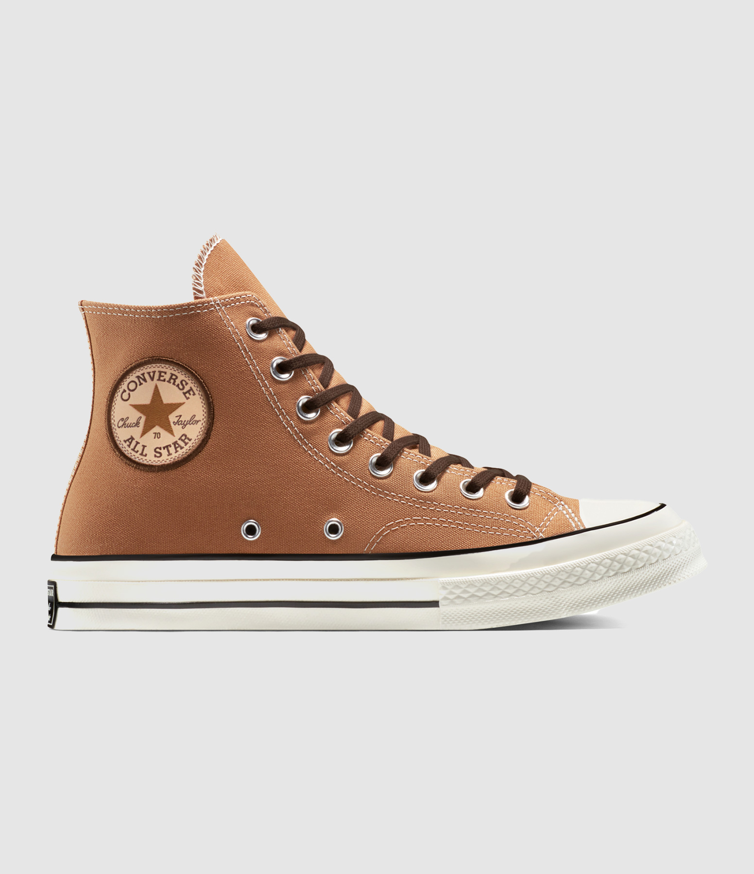 Incensed Grounded Egret High-Top Trainers
