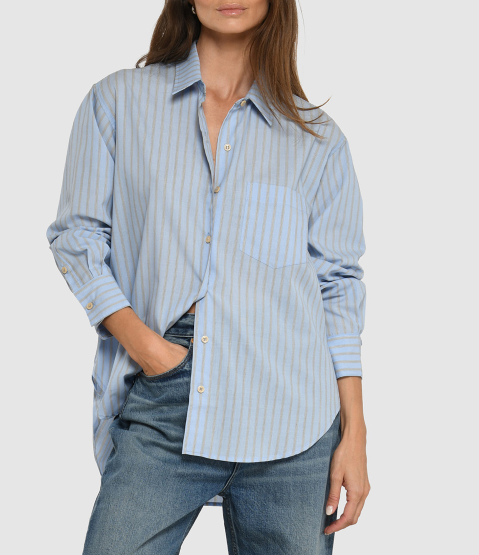 The Weekend Baby Blue Shirt