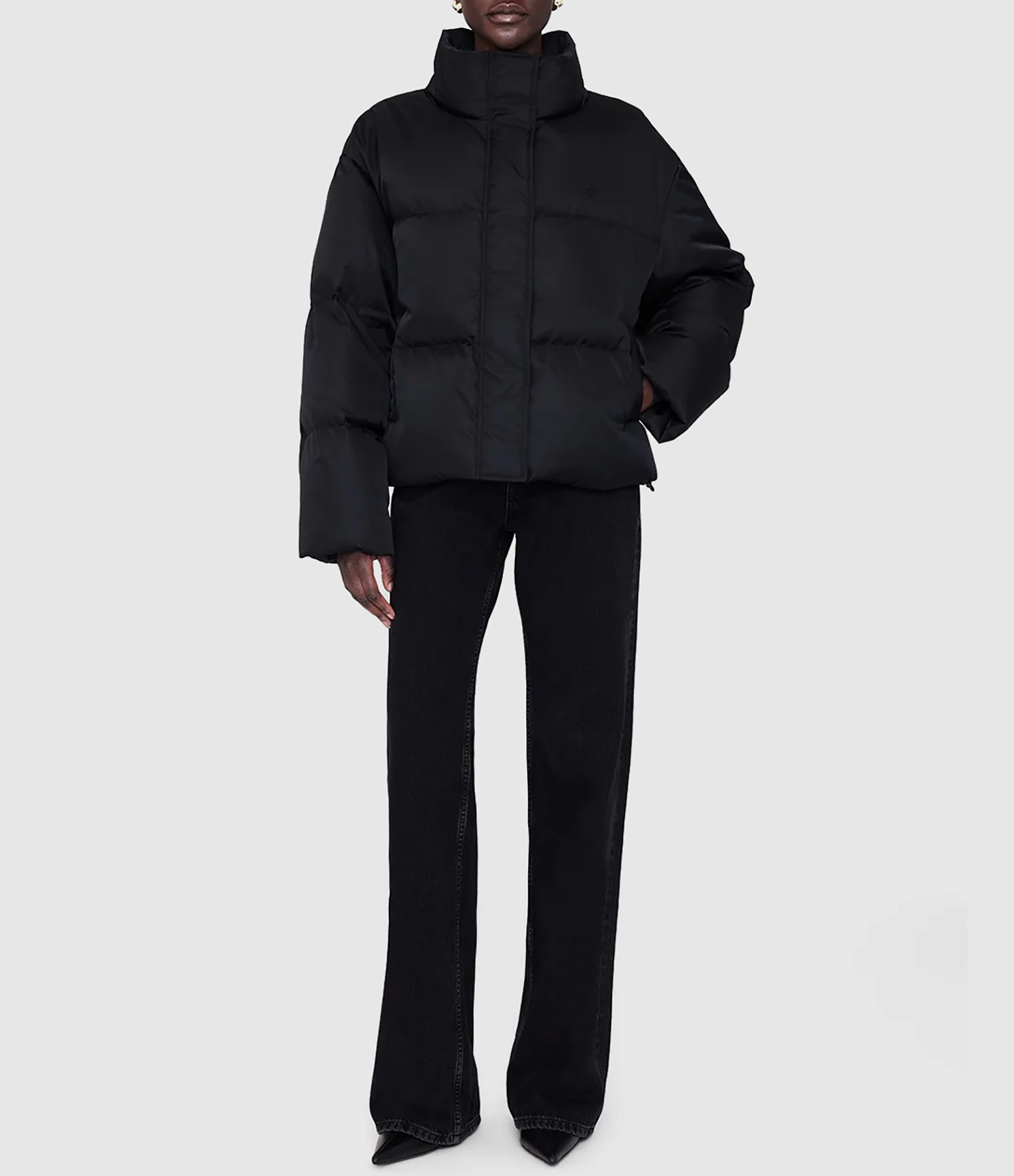 Dorian Black Puffer Jacket